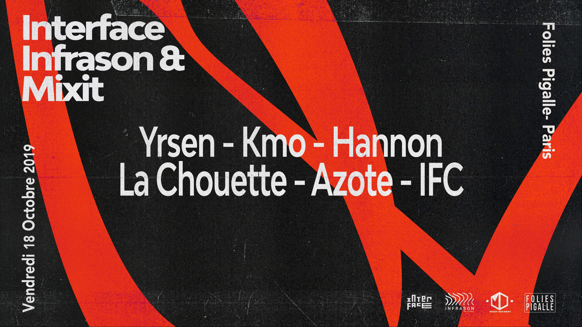 Infrason/Mix'it/Interface Aux Folies Pigalle Cover