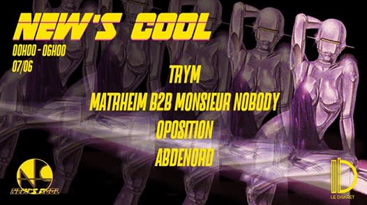 New’S Cool : Trym, Oposition, Monsieur Nobody & More Cover