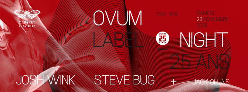 Ovum 25 Years Label Night / Josh Wink +Steve Bug  Cover