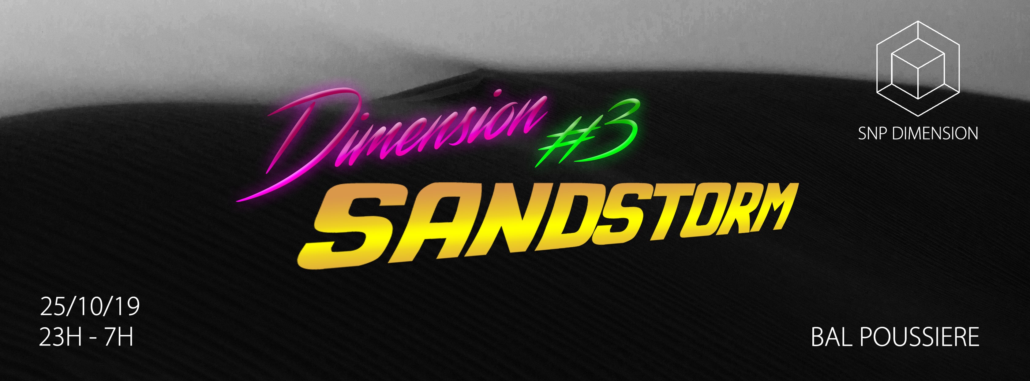 Dimension #3 : Sandstorm Cover
