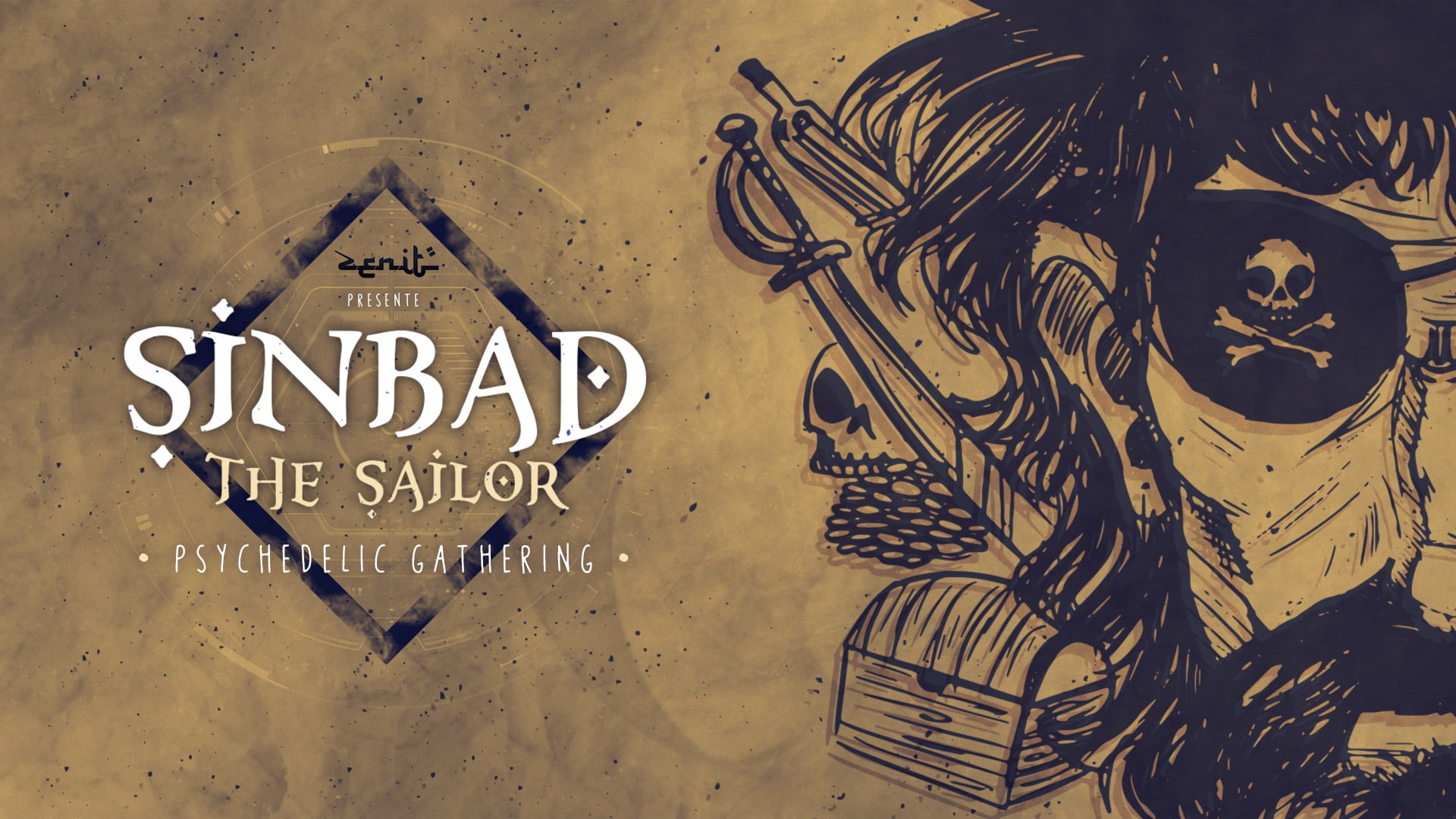 Sinbad The Sailor - Paris - [Warehouse/Techno Trance/20kw] Aura Vortex / Zen Racoon / Lmx Cover