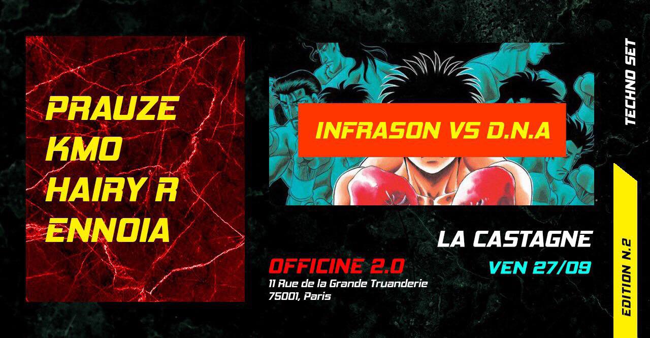 La Castagne #2 // Infrason Vs D.N.A Cover