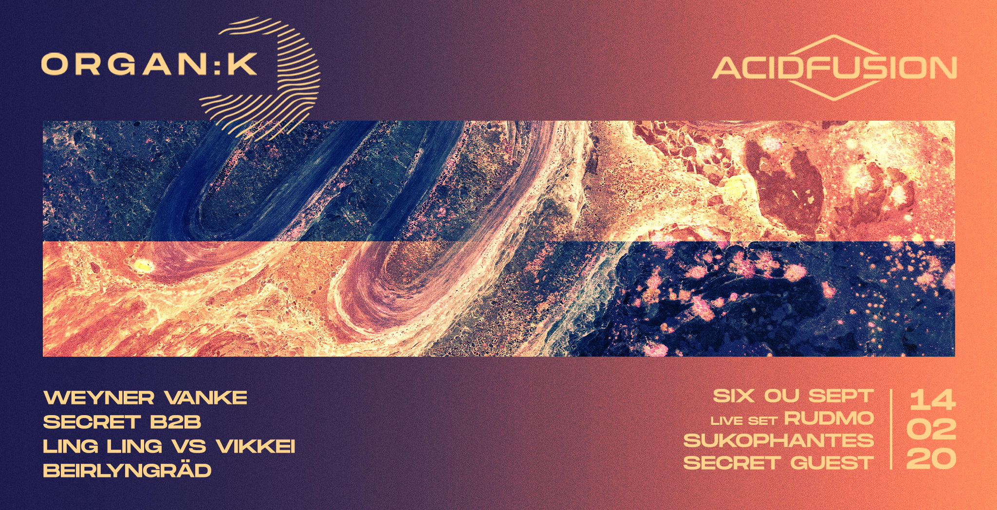Organïk Invite Acid Fusion Cover