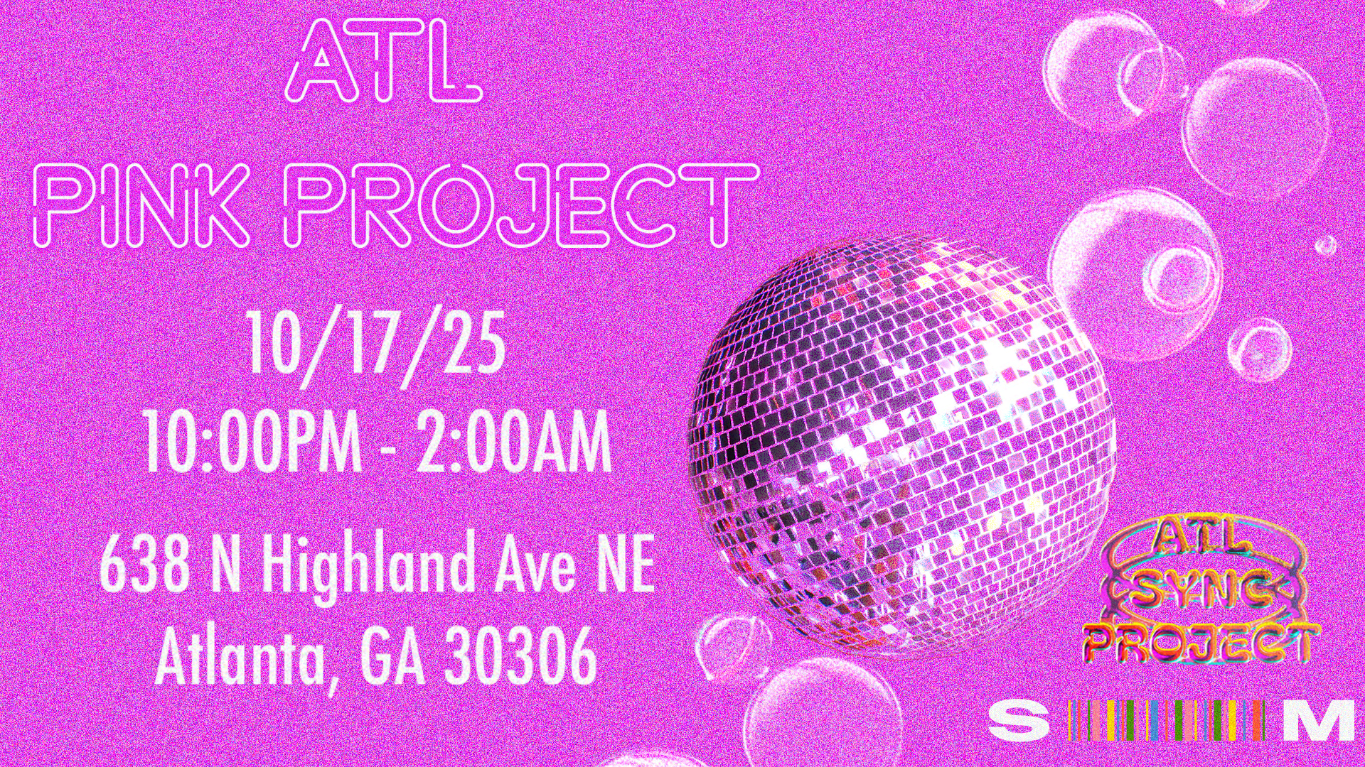 Sync Project Presents: Atl Pink Project Cover