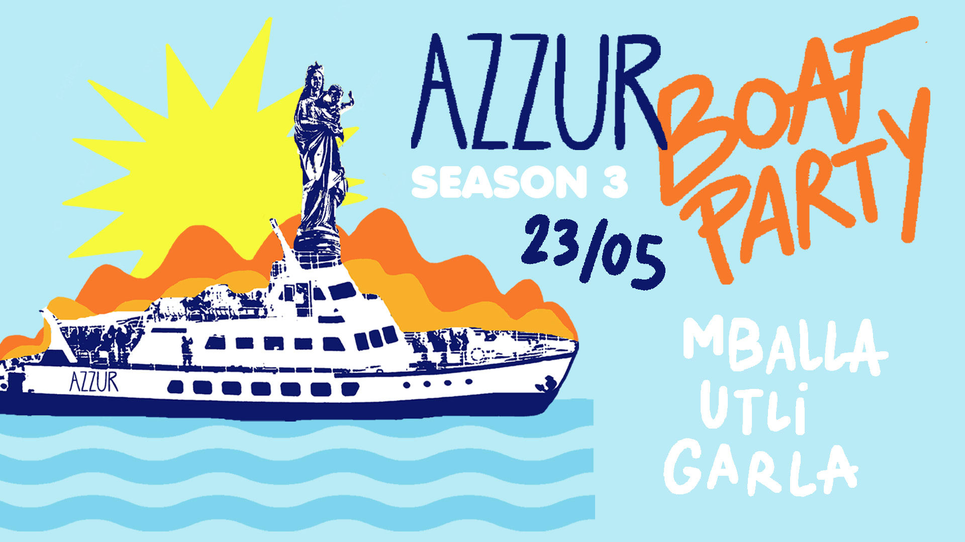 Azzur Boat Party #1 Cover