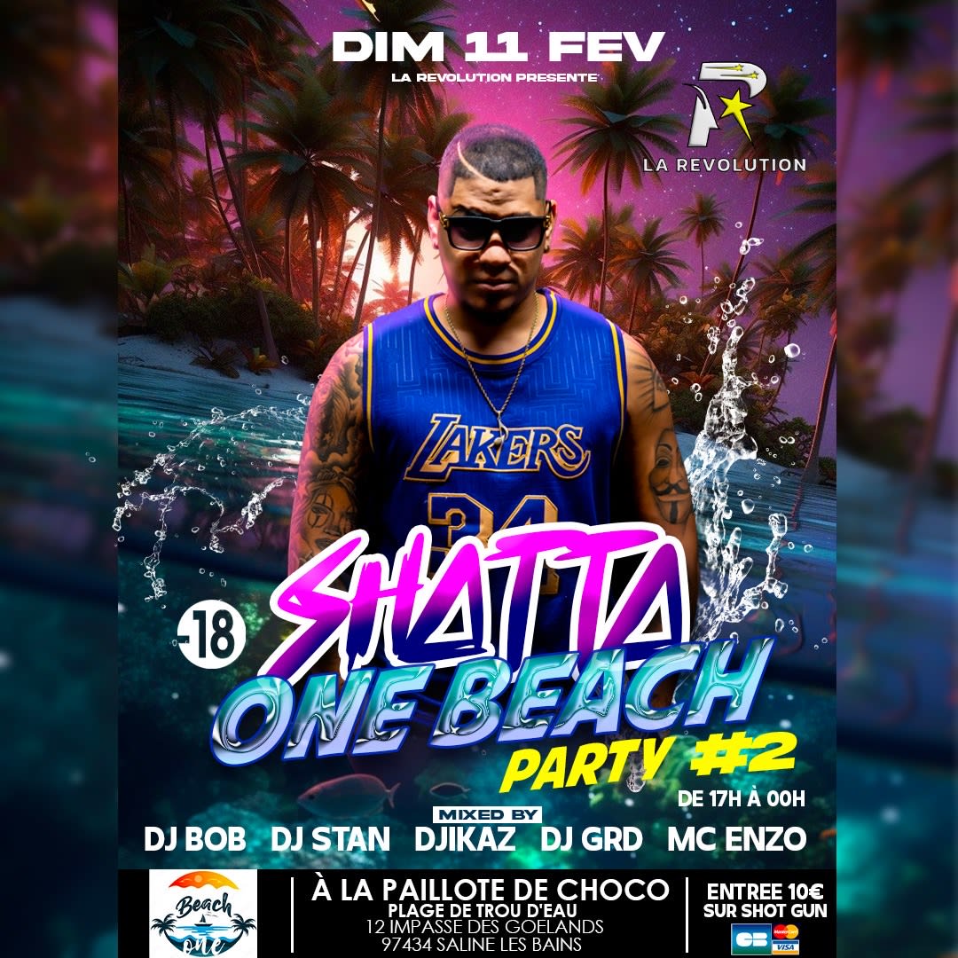 Shatta One Beach Party #2 Cover