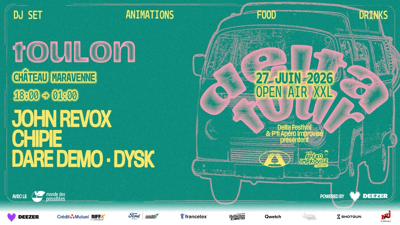 [Open Air] Delta Tour X Pti Apéro Improvisé Cover