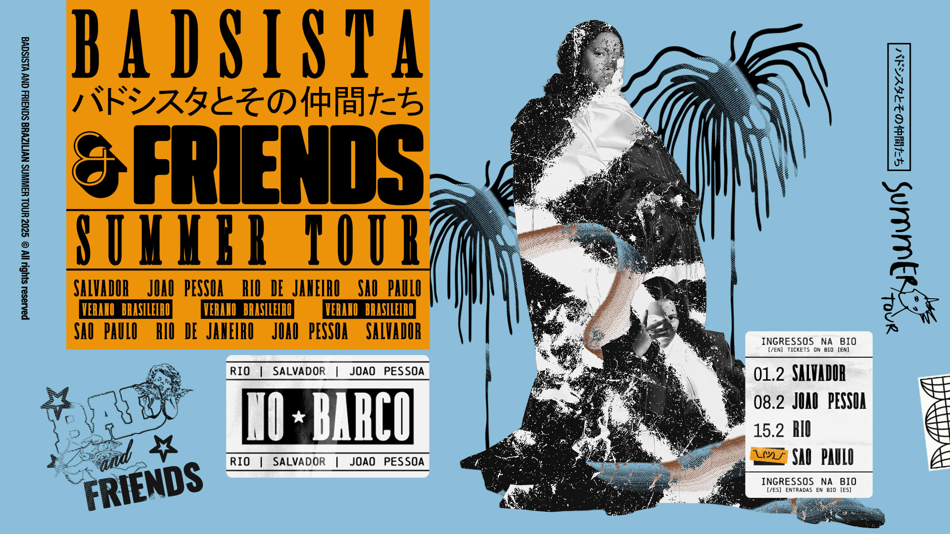 Badsista & Friends Rio De Janeiro After Cover