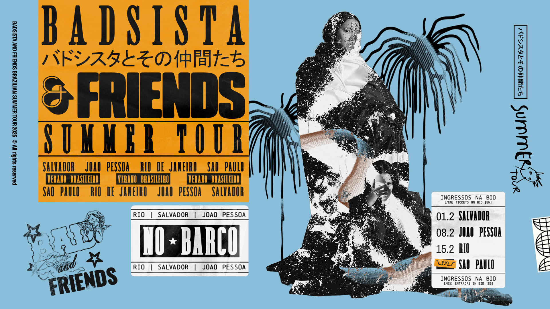 Badsista & Friends João Pessoa No Barco Cover
