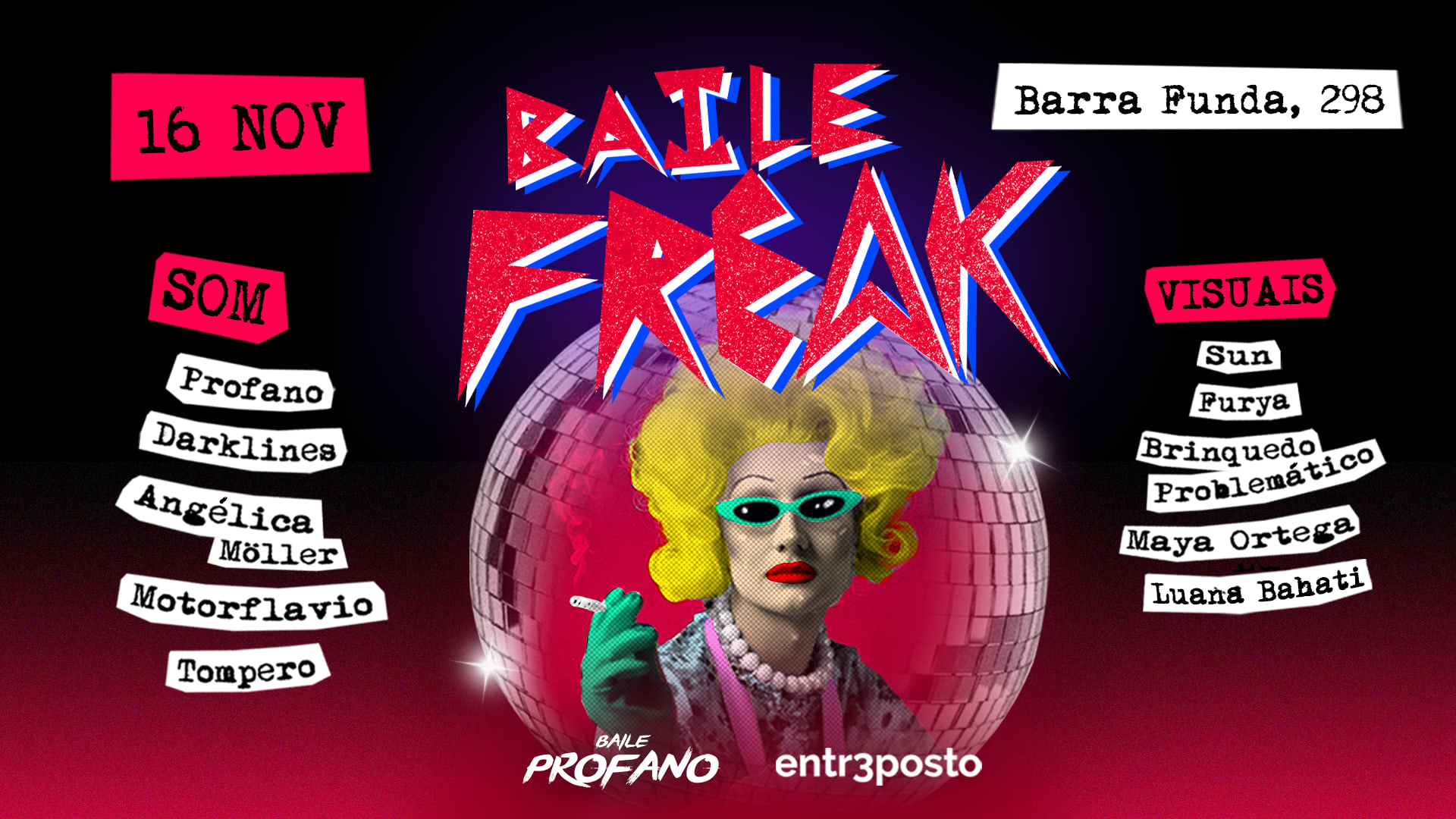 Baile Freak No Entr3posto Cover