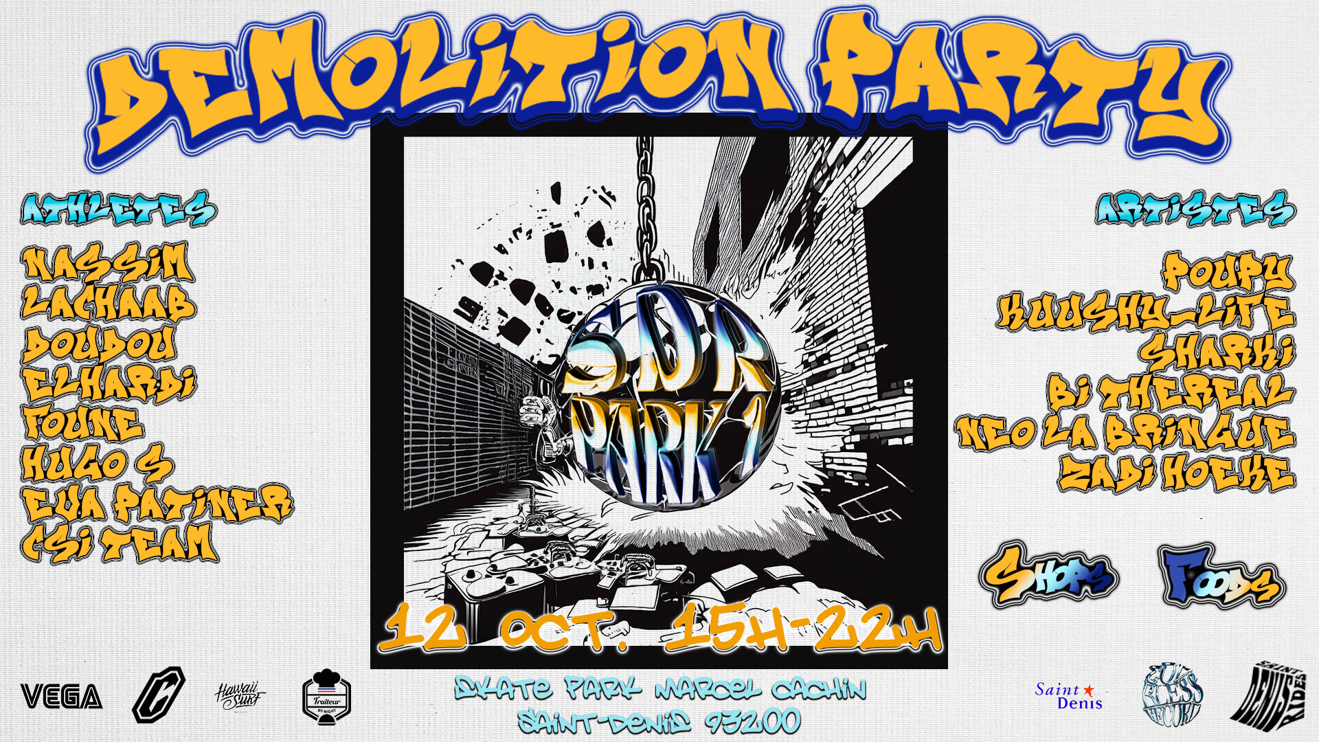 Sdr Park #1 : Demolition Party Cover