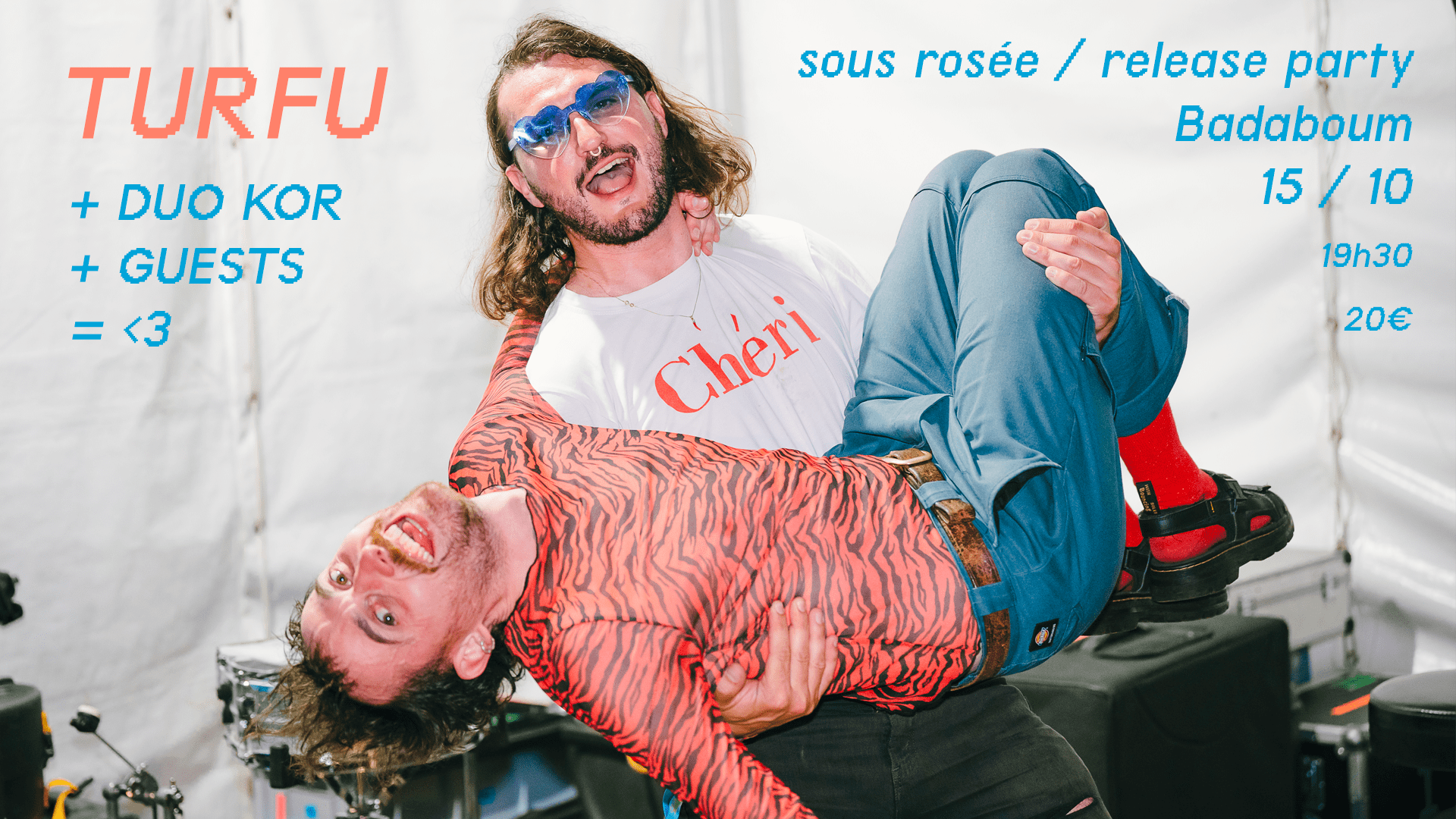 Turfu - Release Party "Sous Rosée" Cover