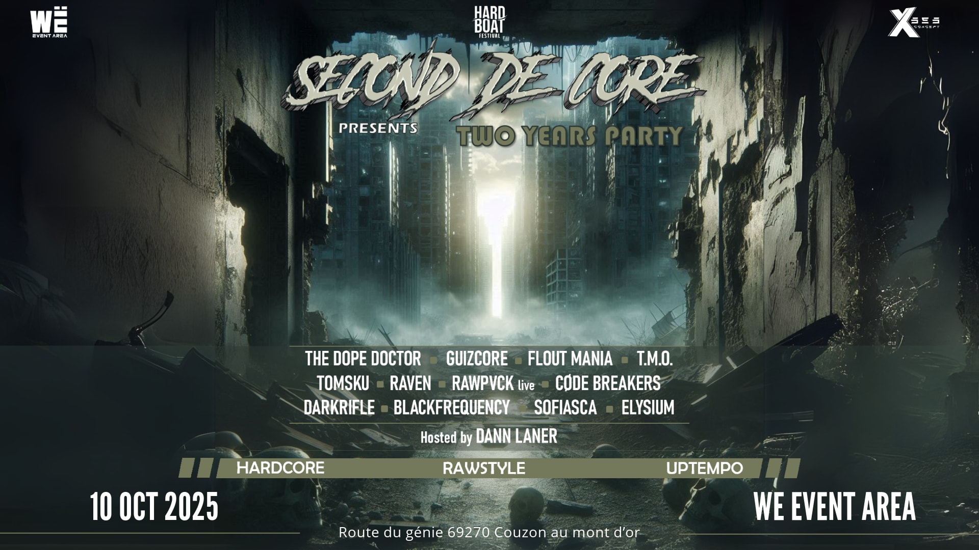 Second De Core Presents Two Years Party Cover