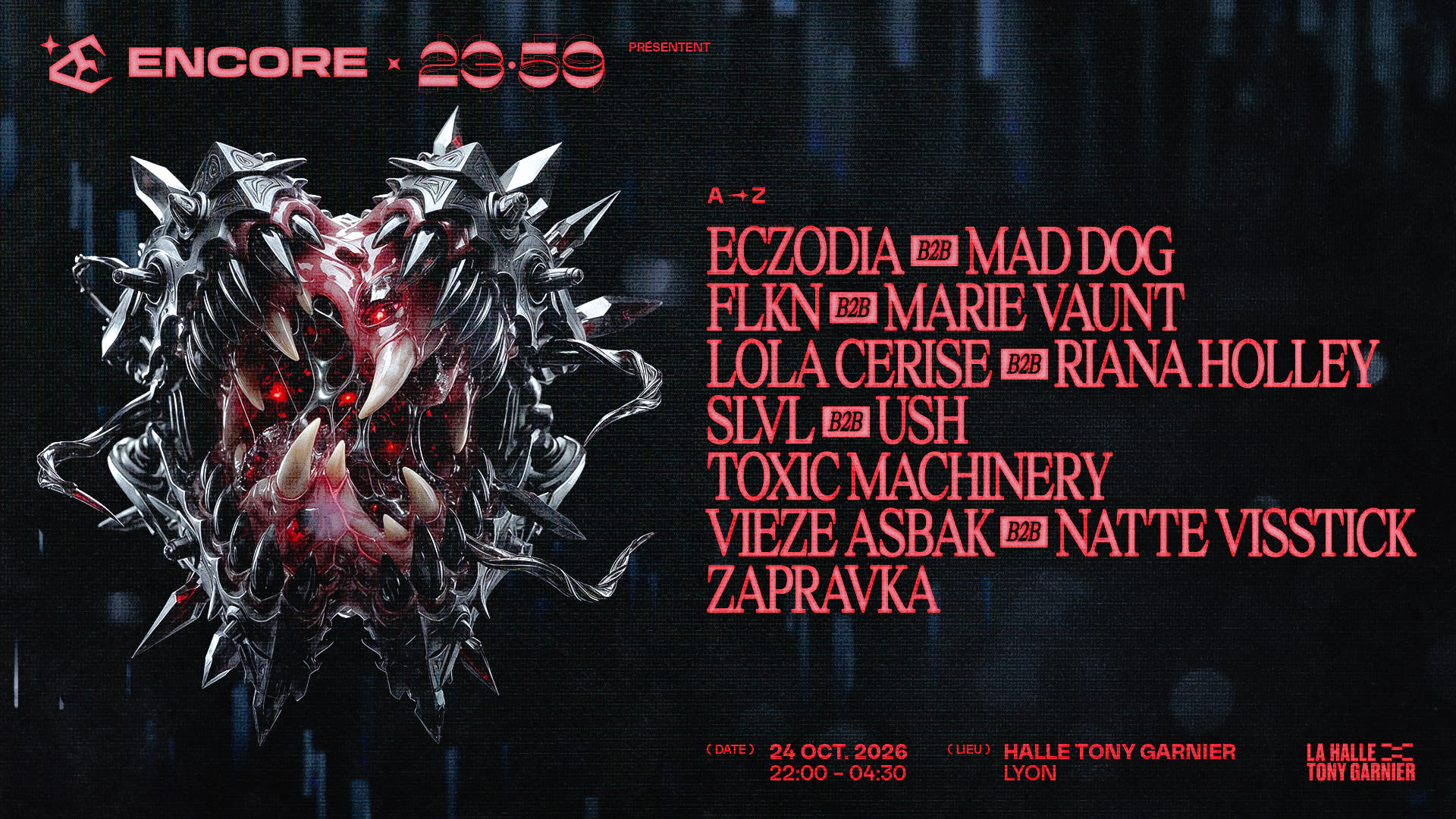 Encore X 23:59 : Vieze Asbak, Natte Visstick, Slvl, Ush... Cover