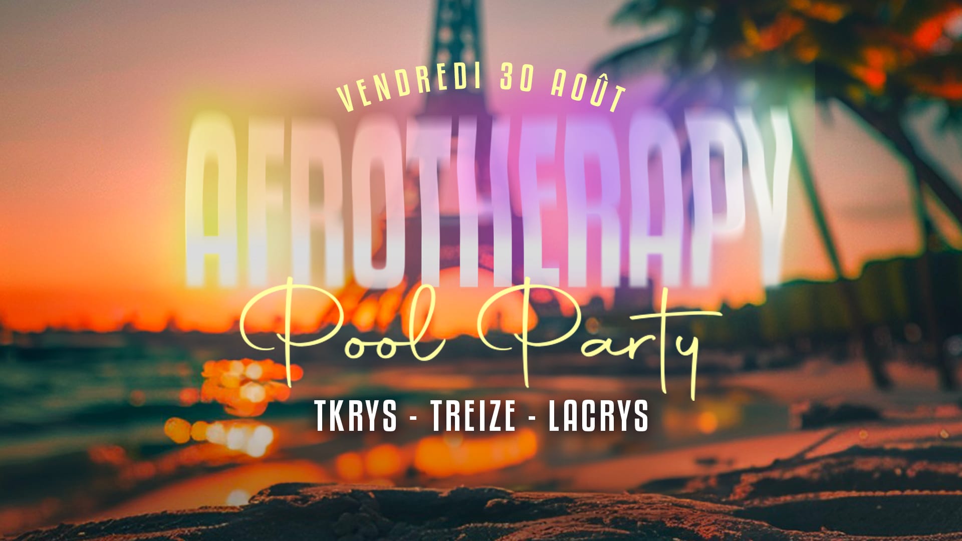 Afro Pool Party 30 Août Cover