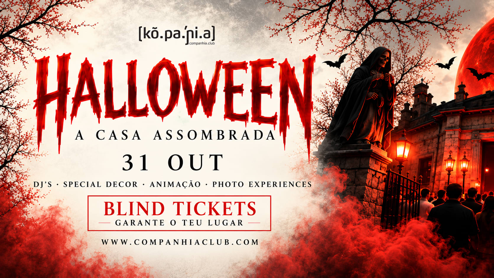 Halloween  2026 - Companhia Club Cover