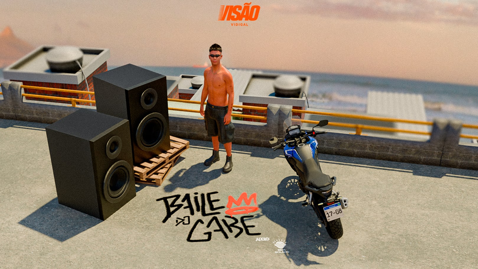 Baile Do Gabe No Rio De Janeiro • 17/08 Com Vista Pro Mar Cover
