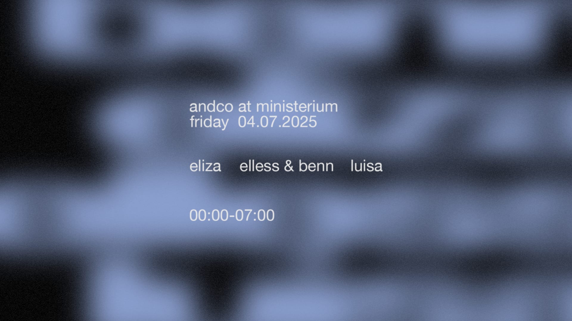 Andco At Ministerium Cover