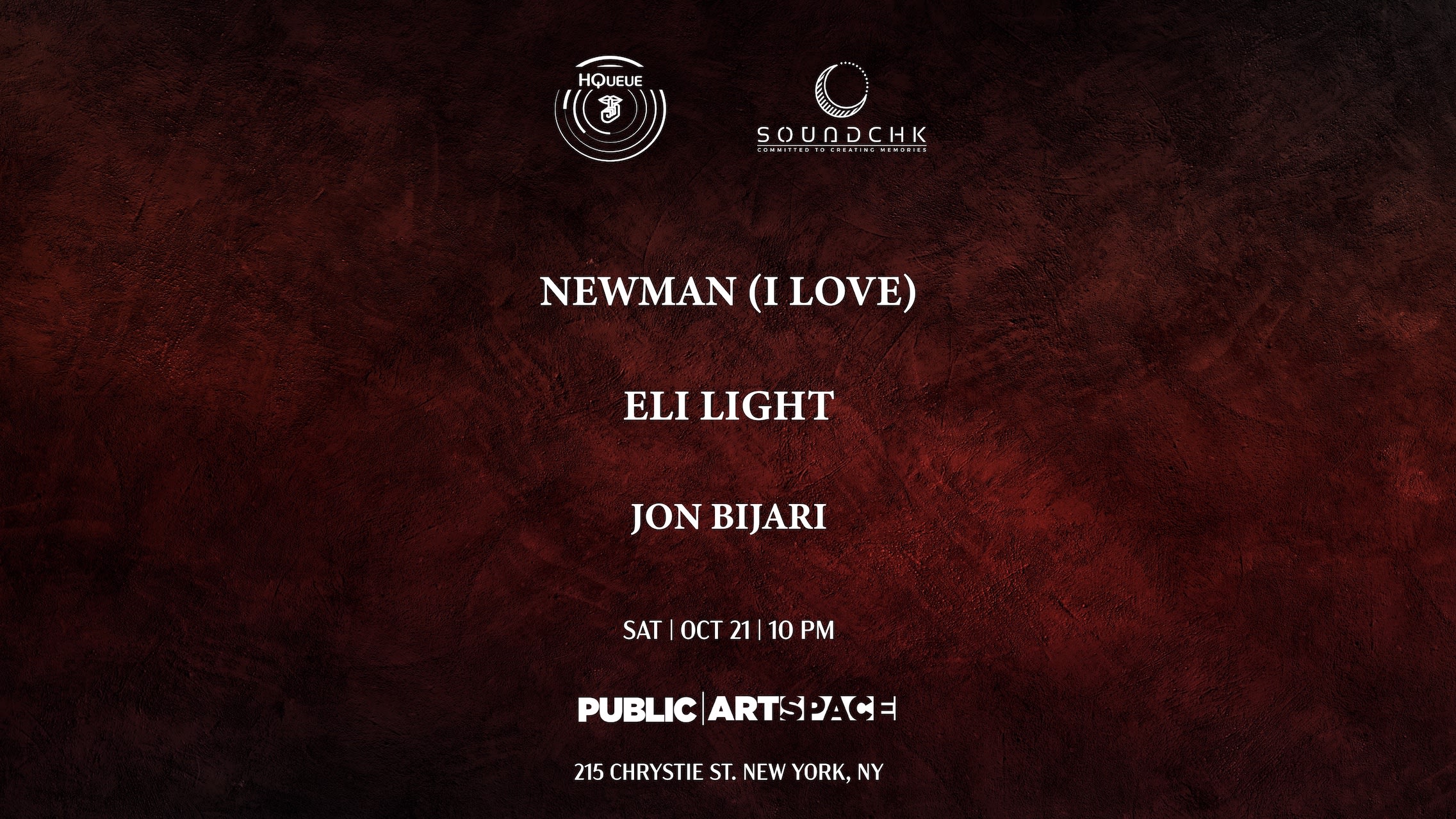 Hqueue X Soundchk: Newman, Eli Light Cover