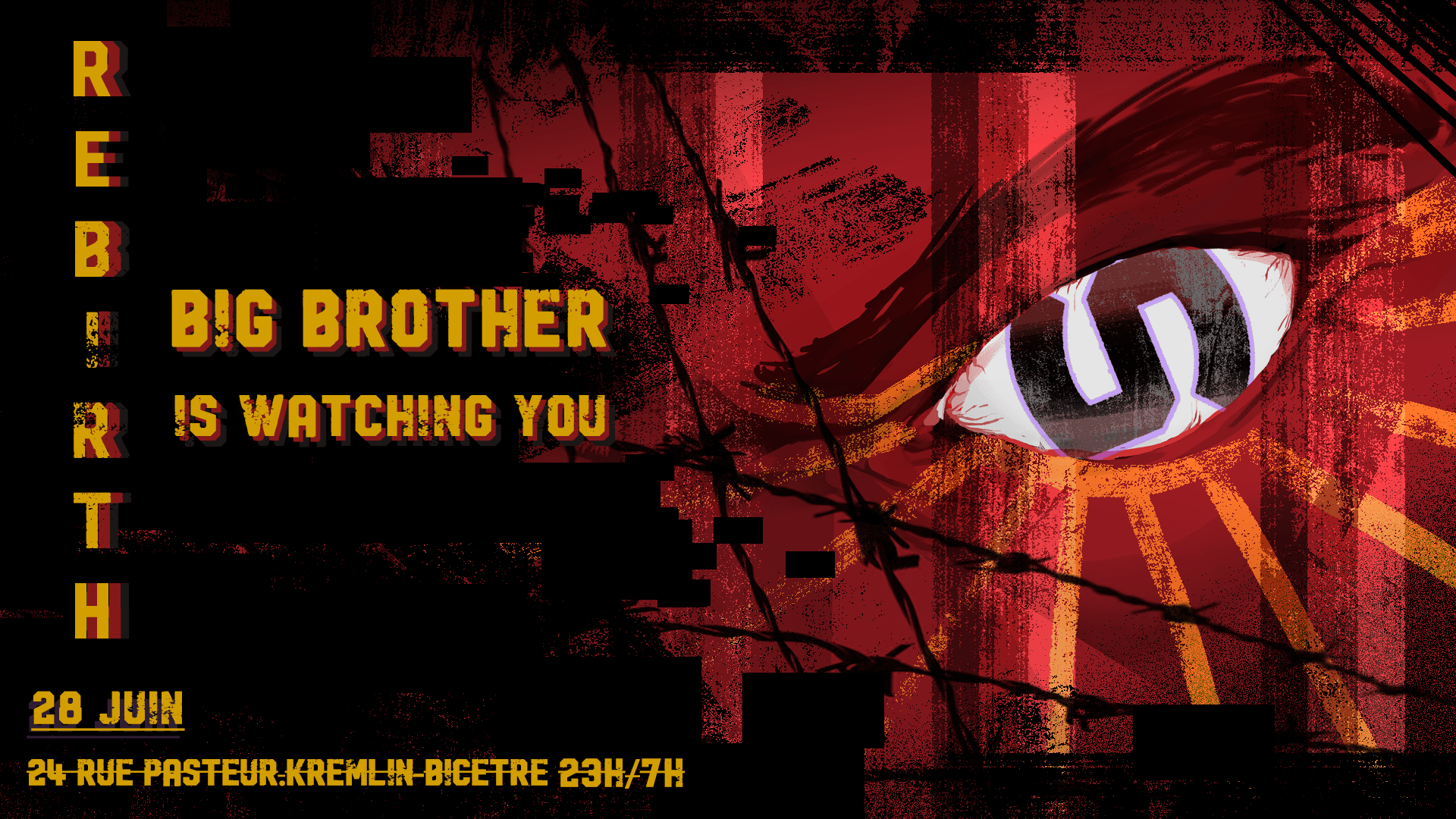 Rebirth : Big Brother Is Watching You Cover