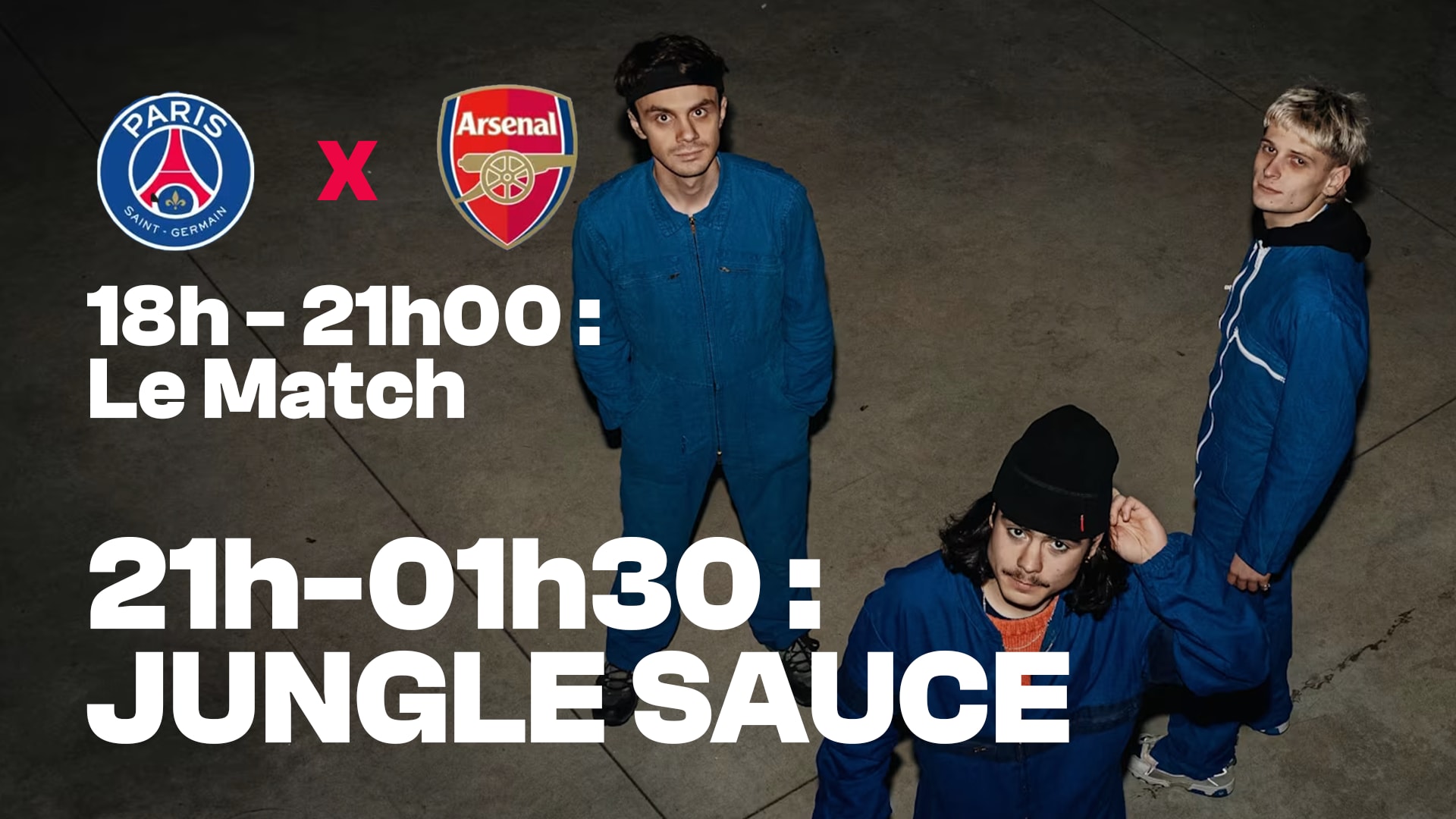 Finale Psg - Arsenal & Concert De Jungle Sauce I 30.05.26 Cover