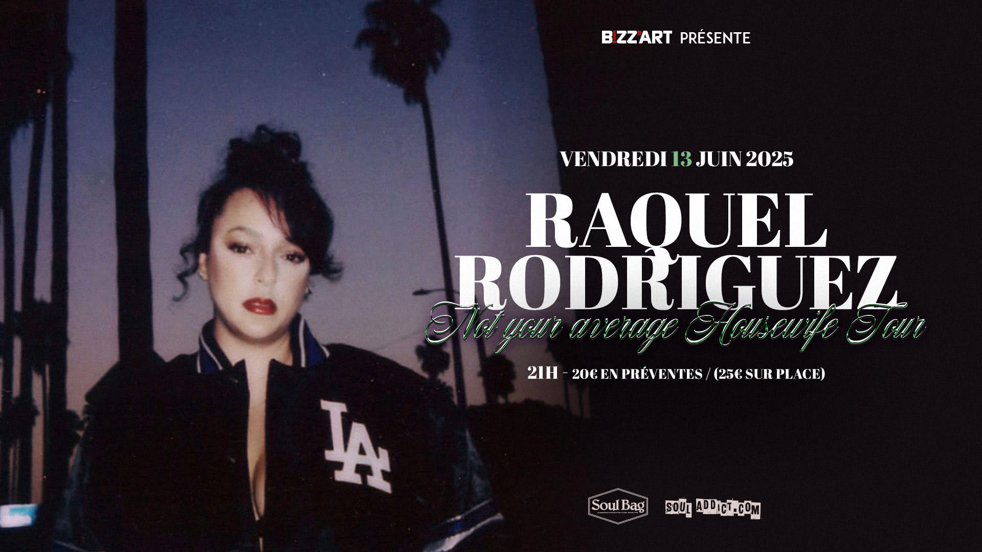 Raquel Rodriguez Live @Bizz'art Paris Cover