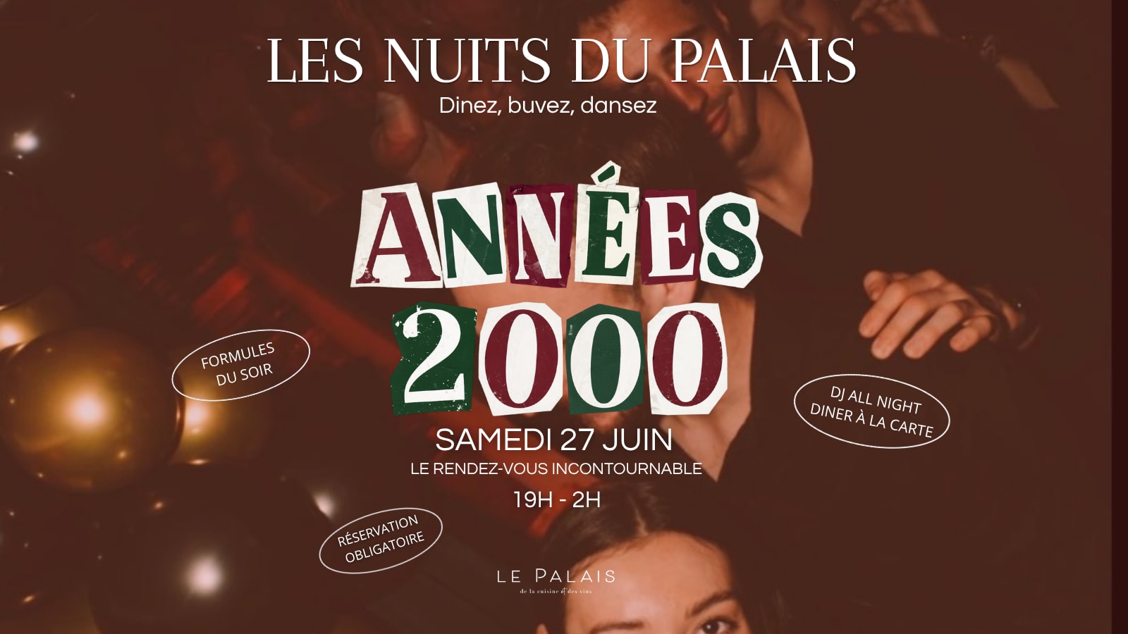 Les Nuits Du Palais X Les Années 2000 Cover