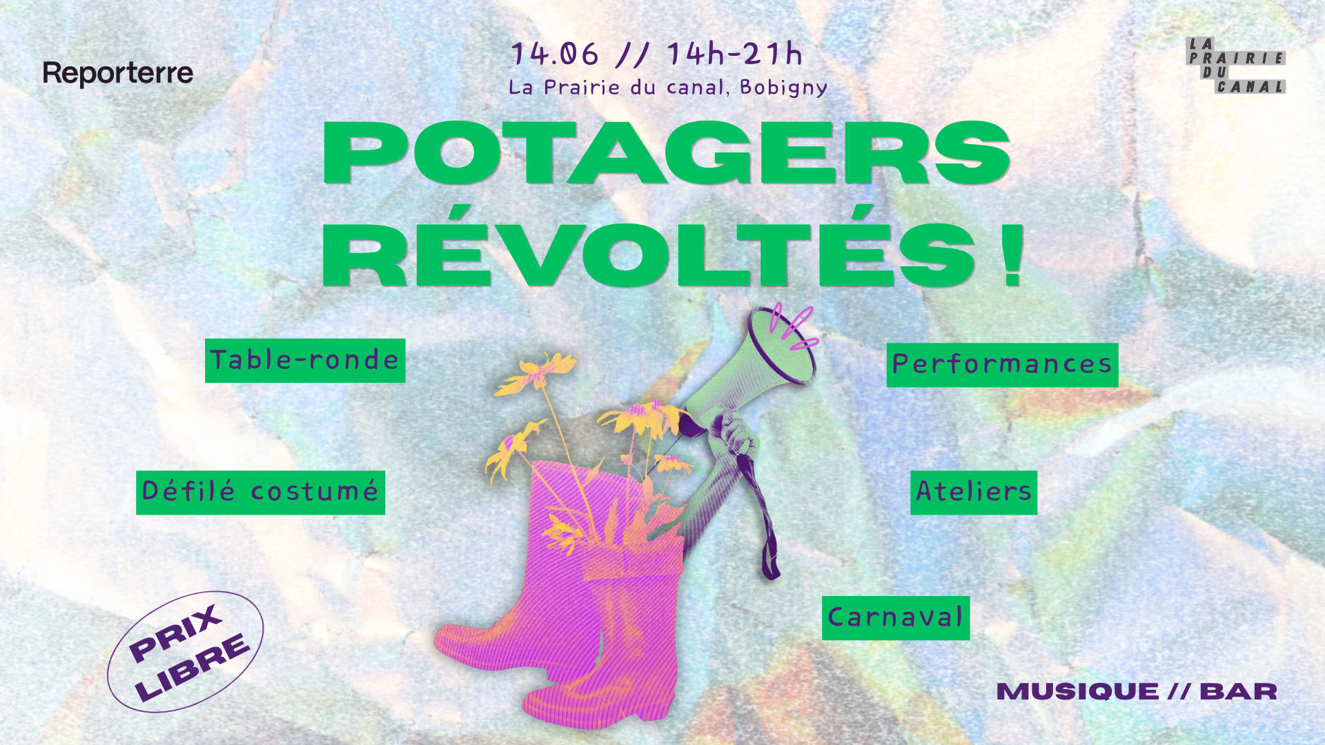 Potagers Révoltés ! Un Événement Reporterre Cover