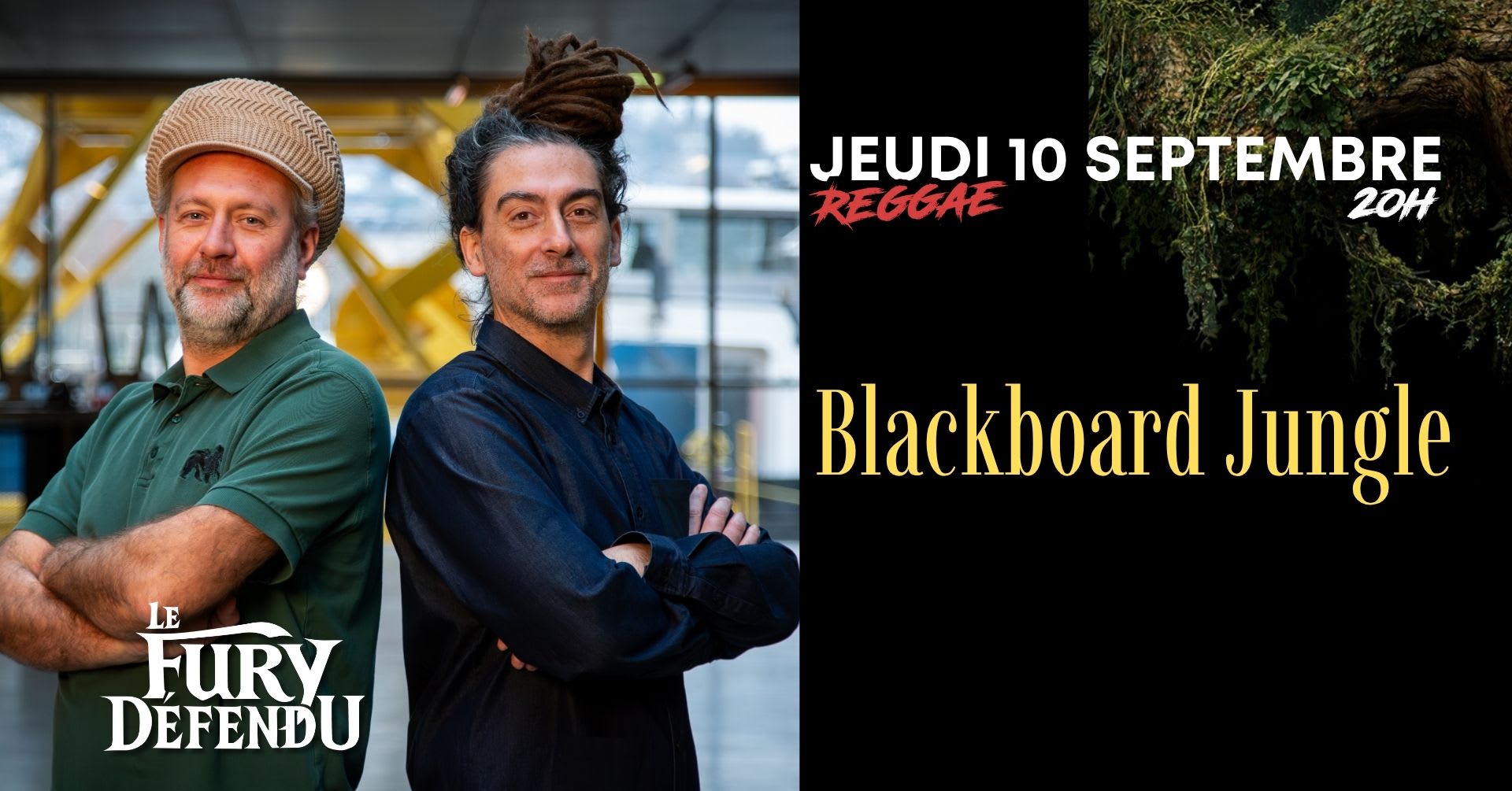 Soirée Reggae - Blackboard Jungle Cover