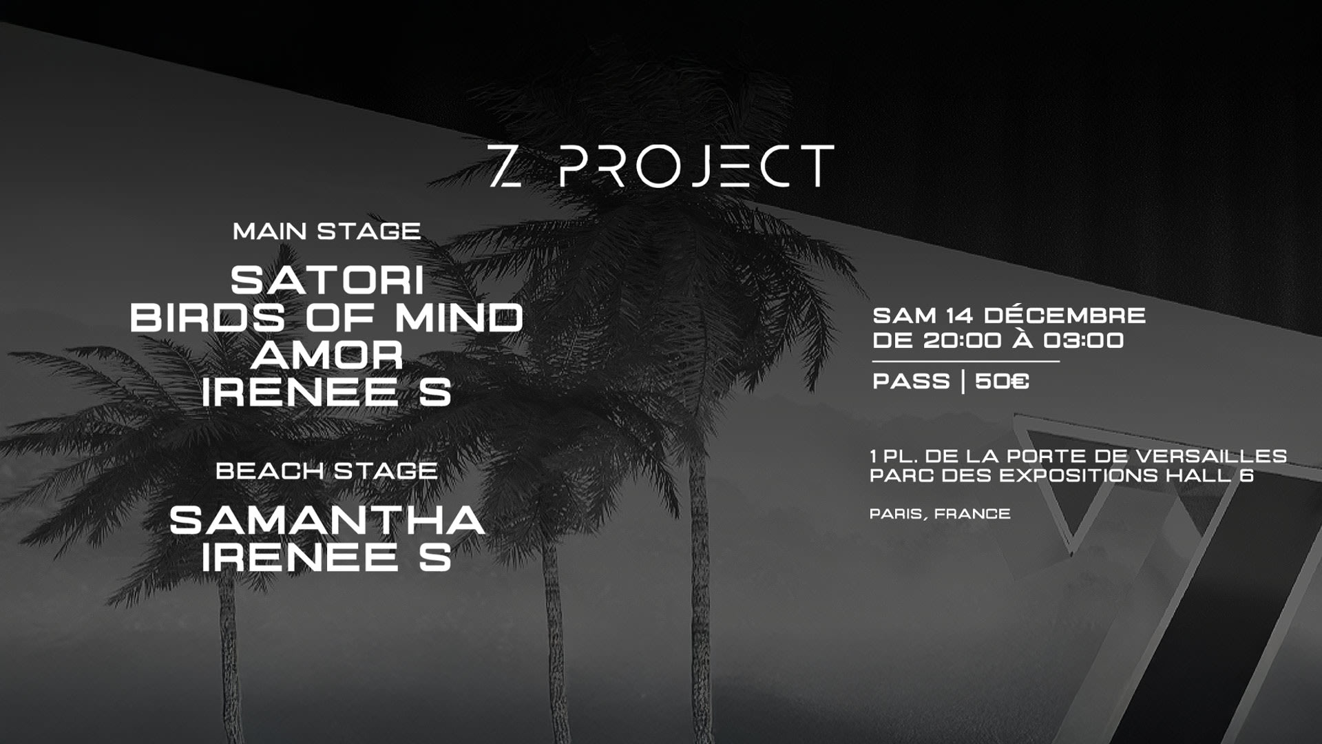 Z Project Festival Cover