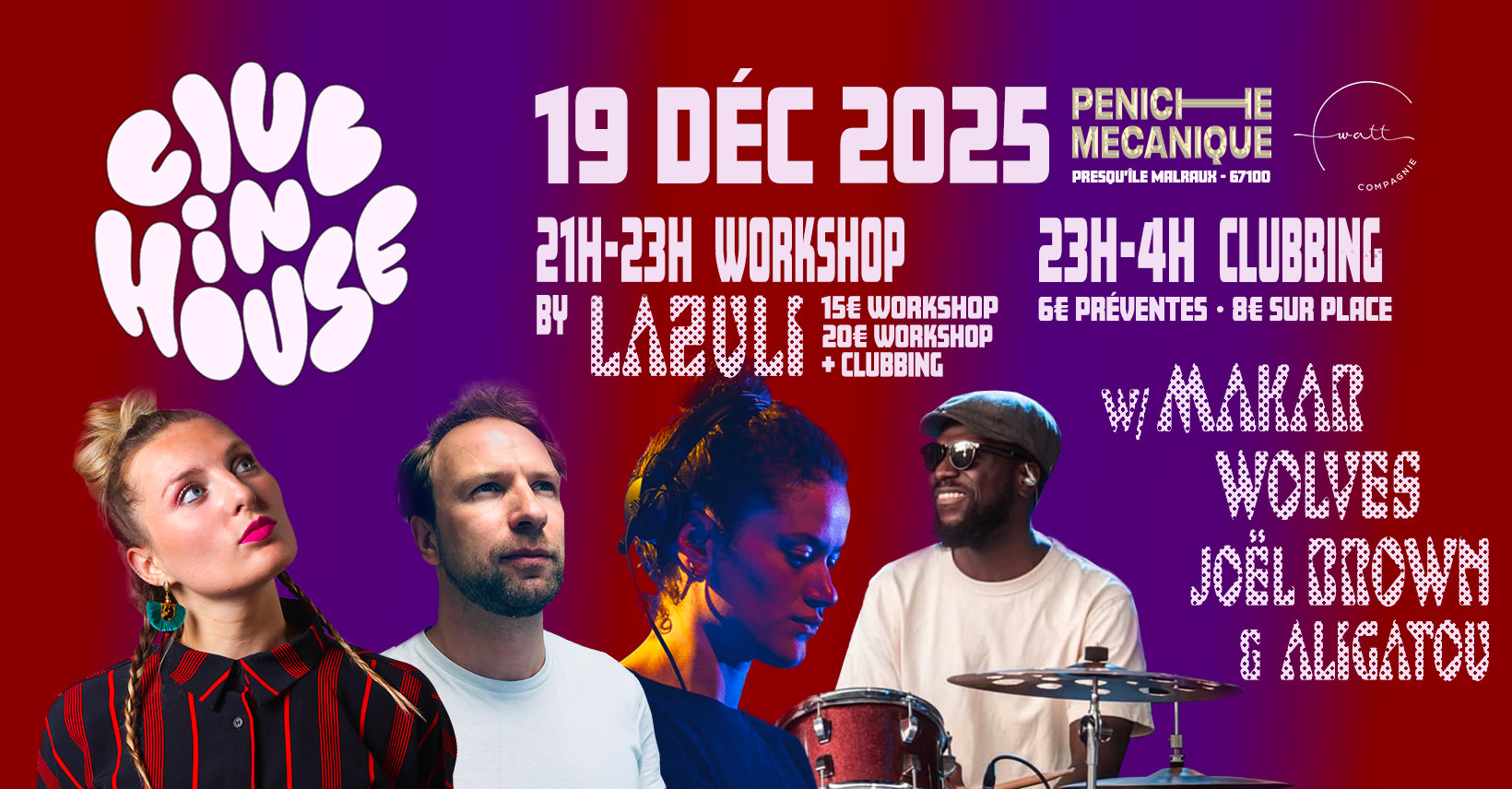 Club In Europe - Resident Only - 19/12/25 Cover