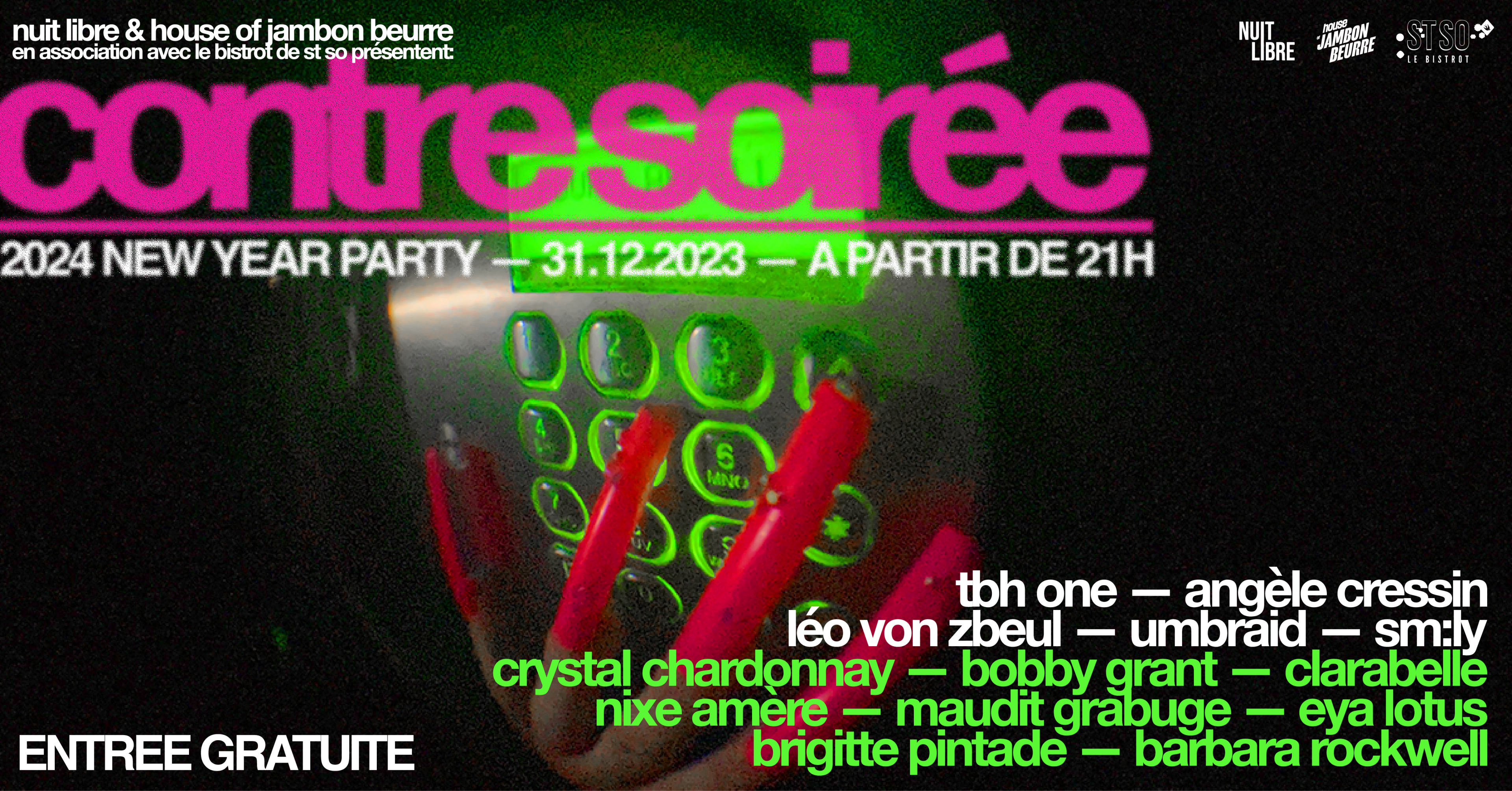 Nouvel An : Contre Soirée Cover