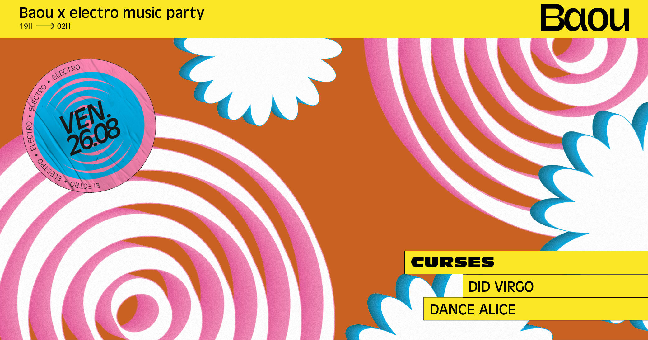 Baou X House : Curses / Danse Alice / Did Virgo Cover