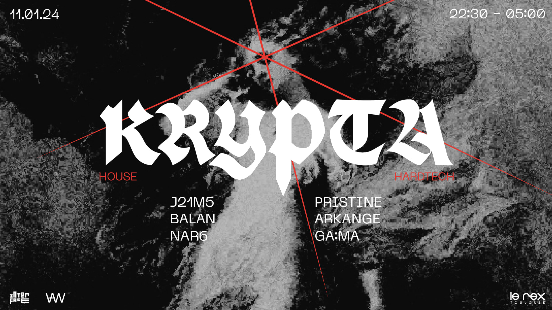 Krypta - Le Rex X Interface X Aaw Cover