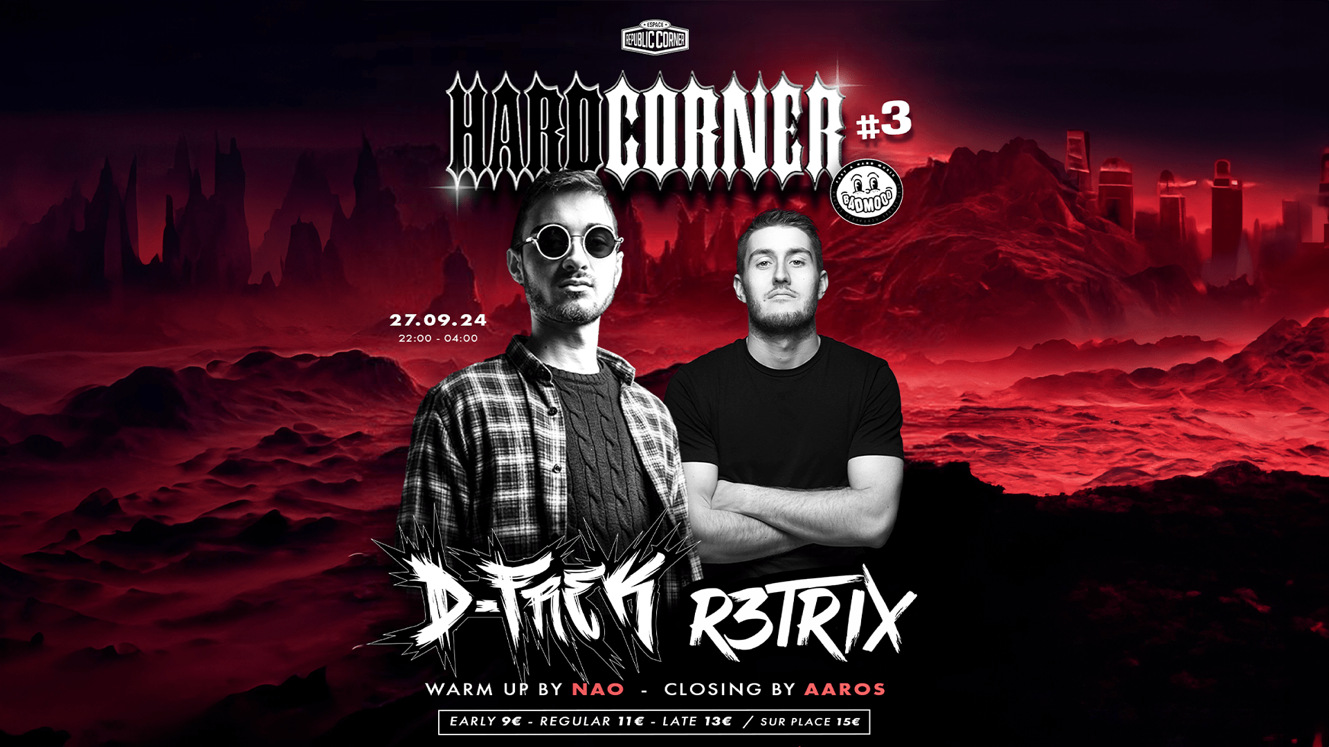 Hardconer #3 - Dfrek X R3trix Cover