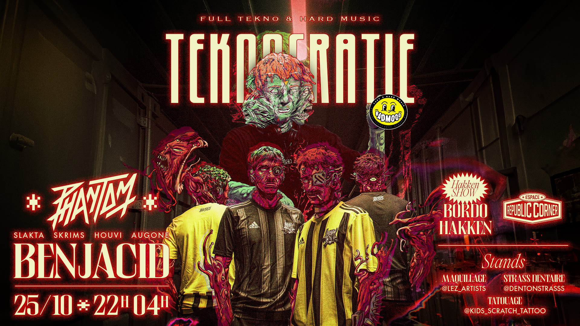 Teknocratie #8 - Benjacid X Phantom Corpz Cover