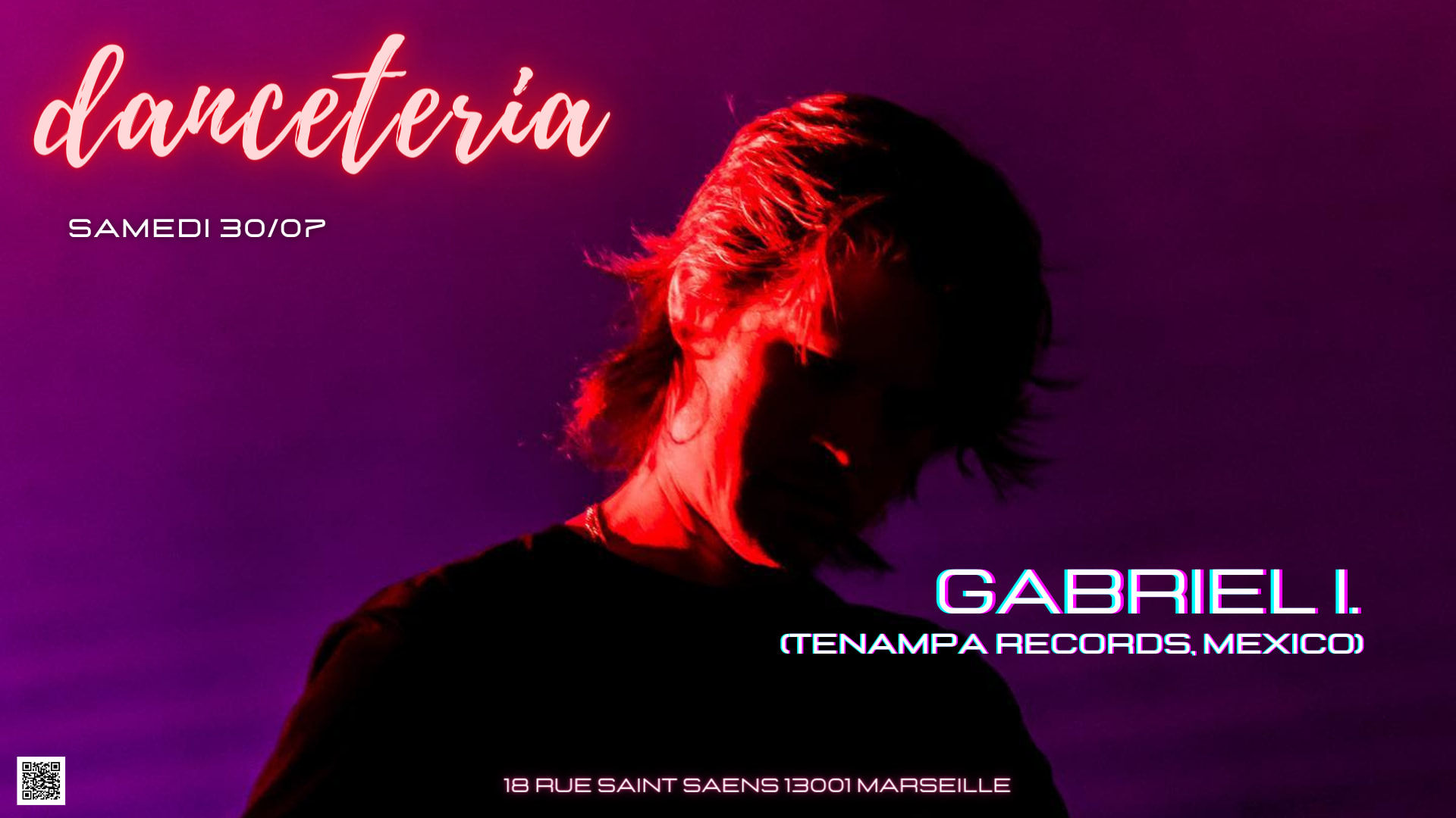 Gabriel I. (Tenampa Records, Mexico) @ Danceteria Cover