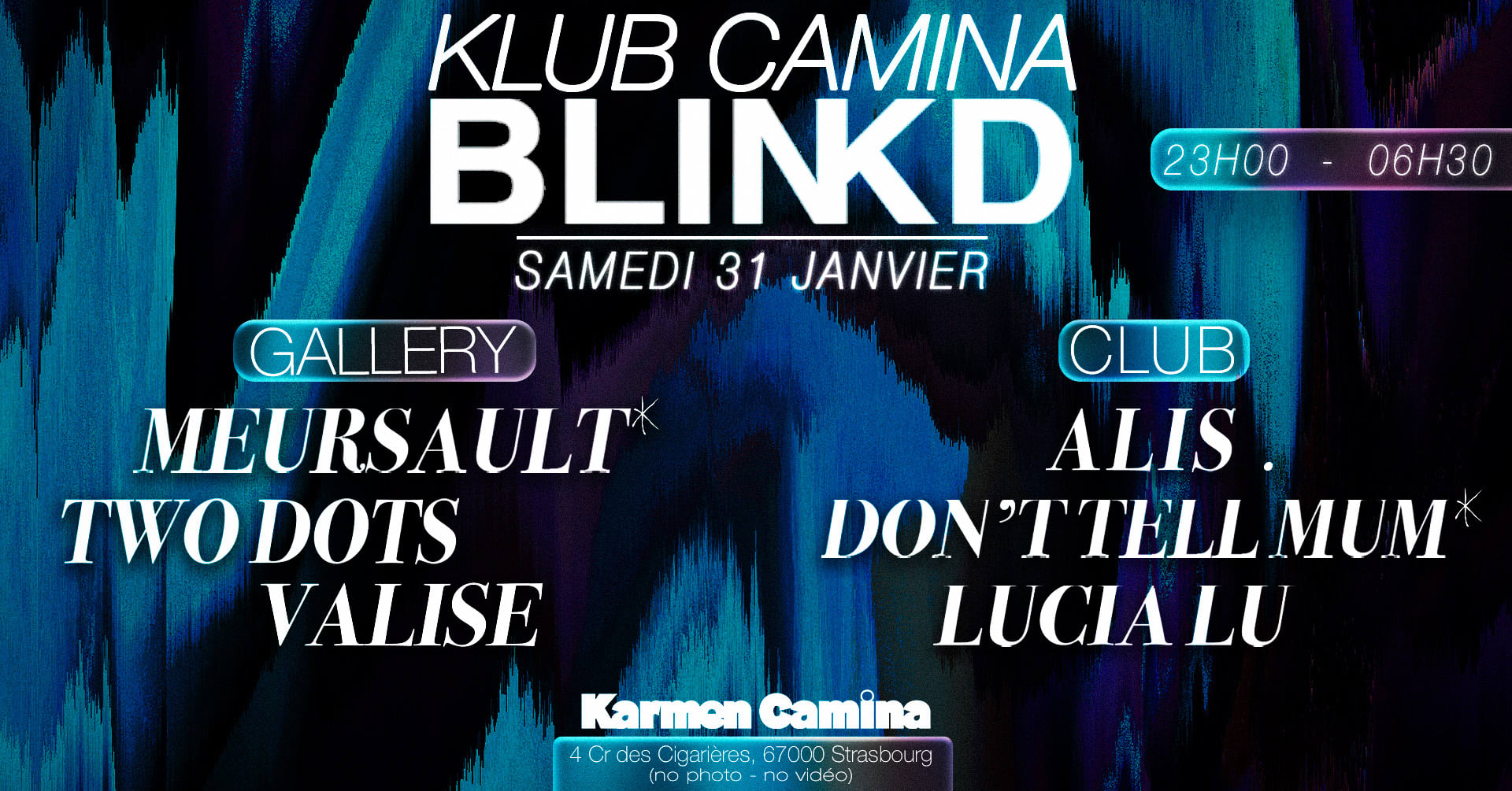 Klub Camina X Blinkd [Alis., Lucia Lu, Two Dots &+] Cover