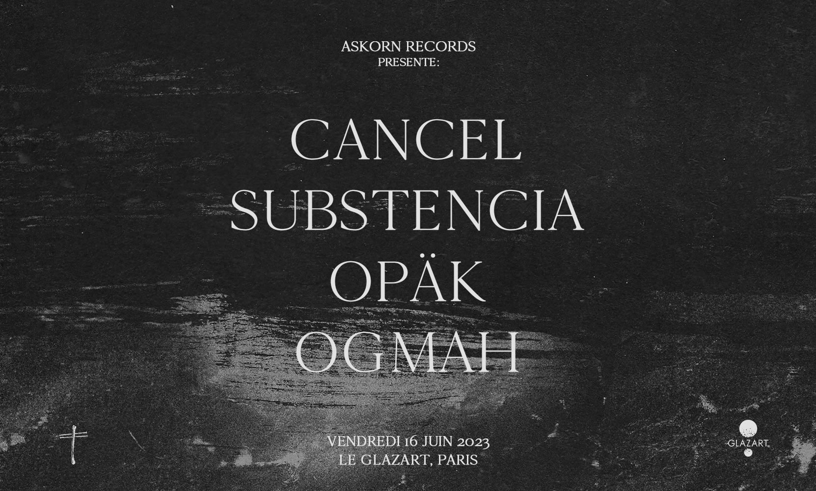 Askorn Records : Cancel, Substencia, Opäk & Ogmah Cover