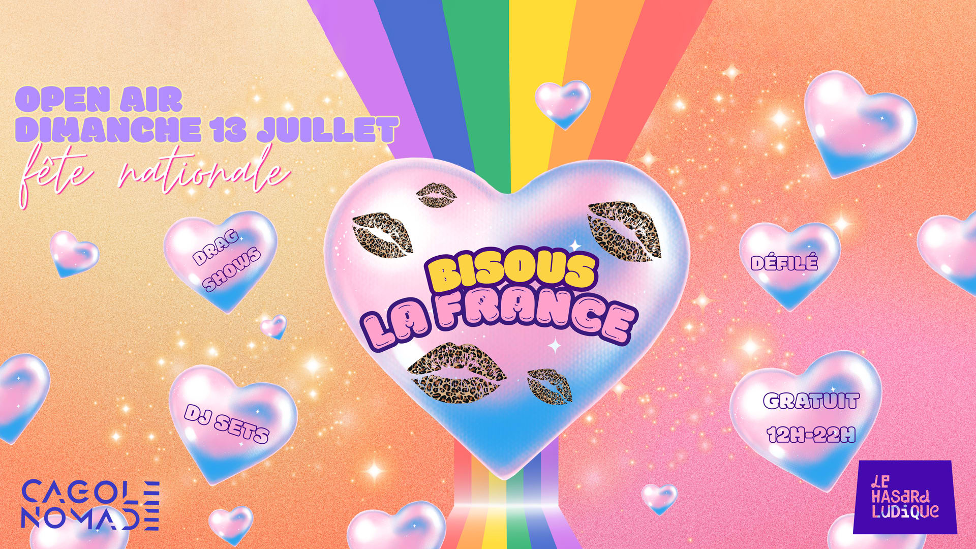 Bal Du 13 Juillet *Bisous La France* | Open Air Cover