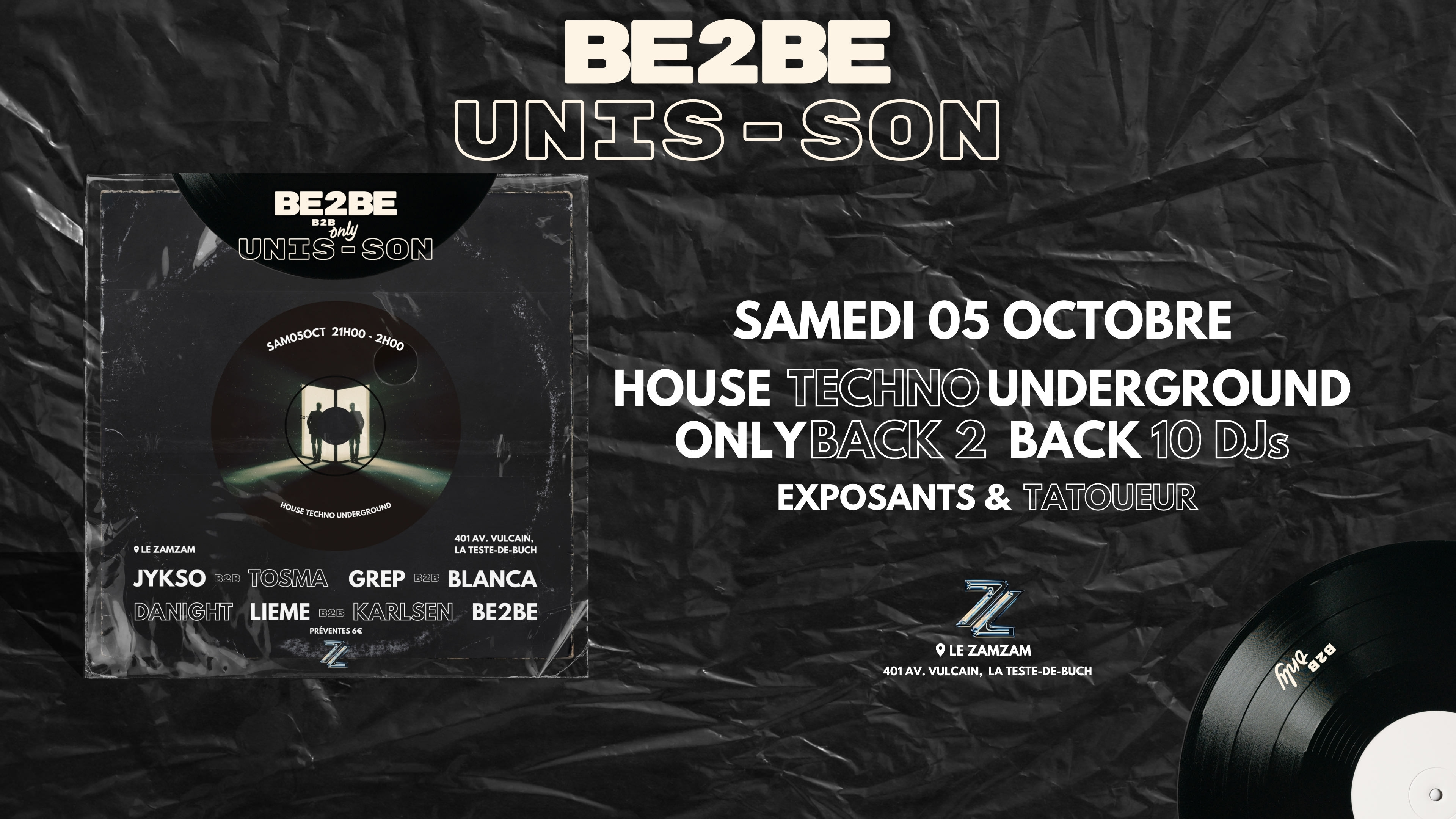 Unis-Son Be2be Cover