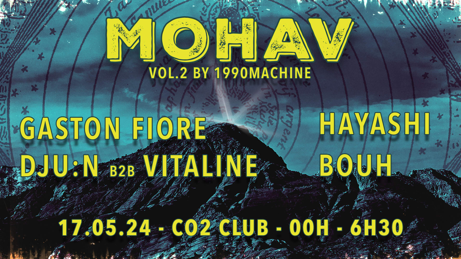 Mohav Vol.2 W/ Gaston Fiore, Vitaline, Dju:N, Hayashi, Bouh Cover