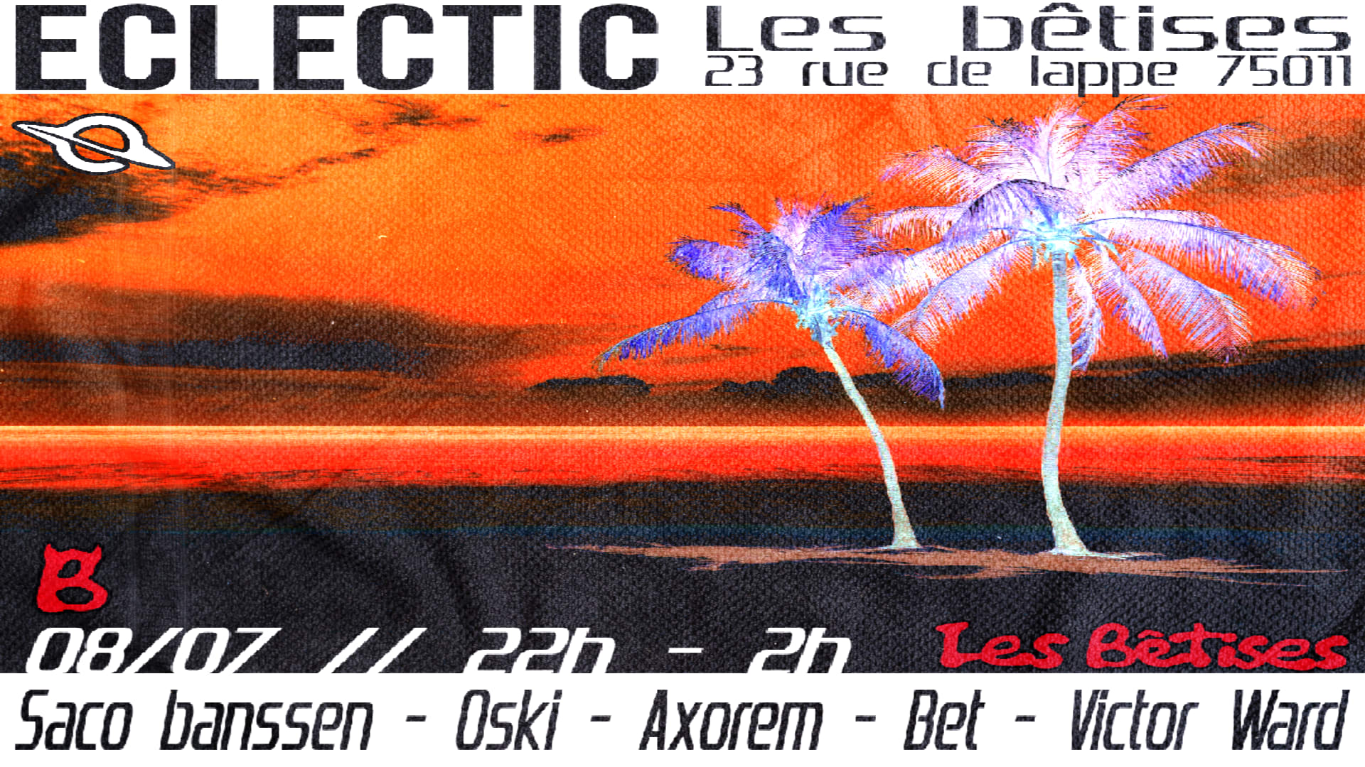 Eclectic X Les Bêtises Cover