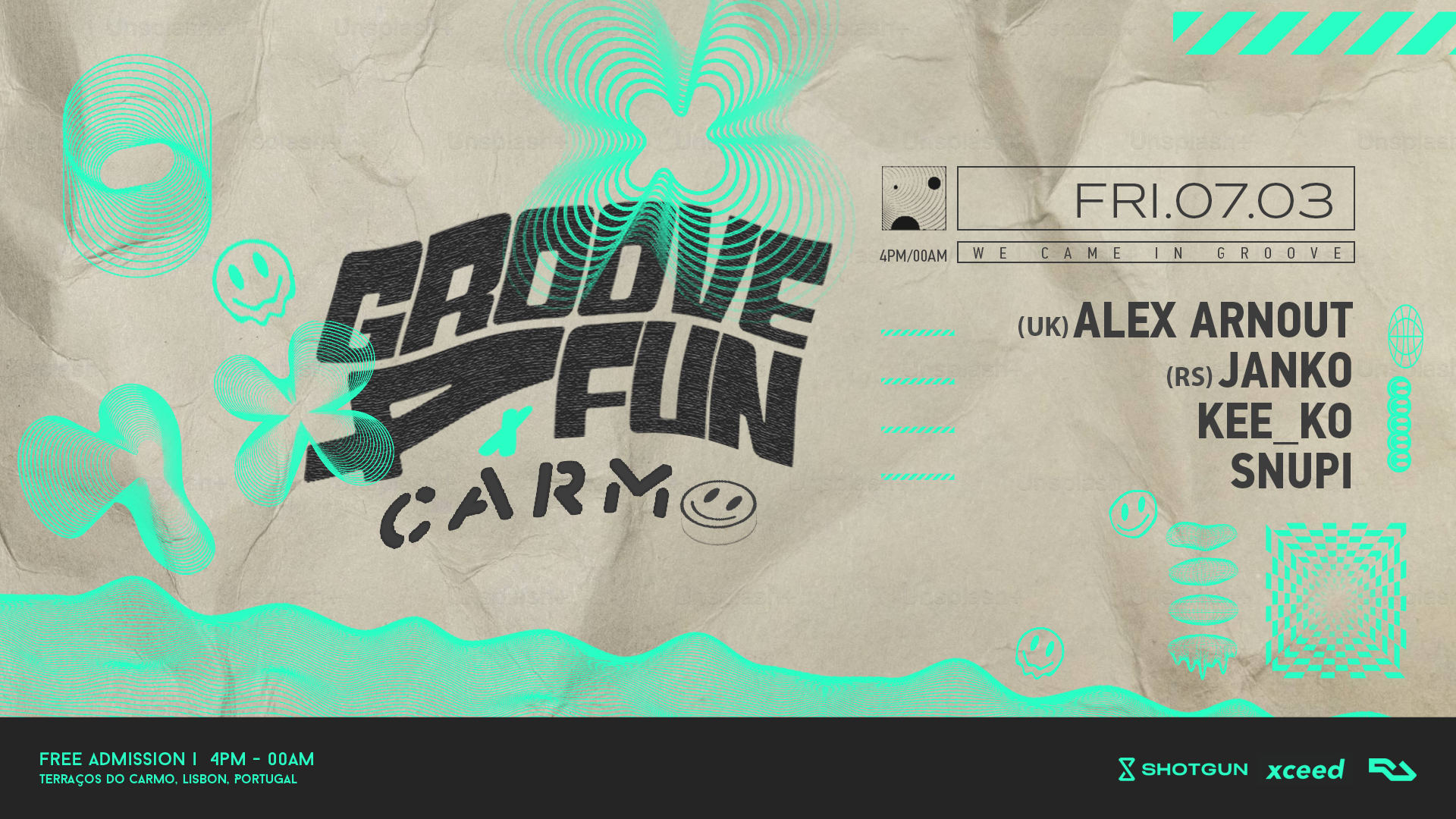 Groove4fun W/ Janko (Rs) + Alex Arnout (Uk) Cover