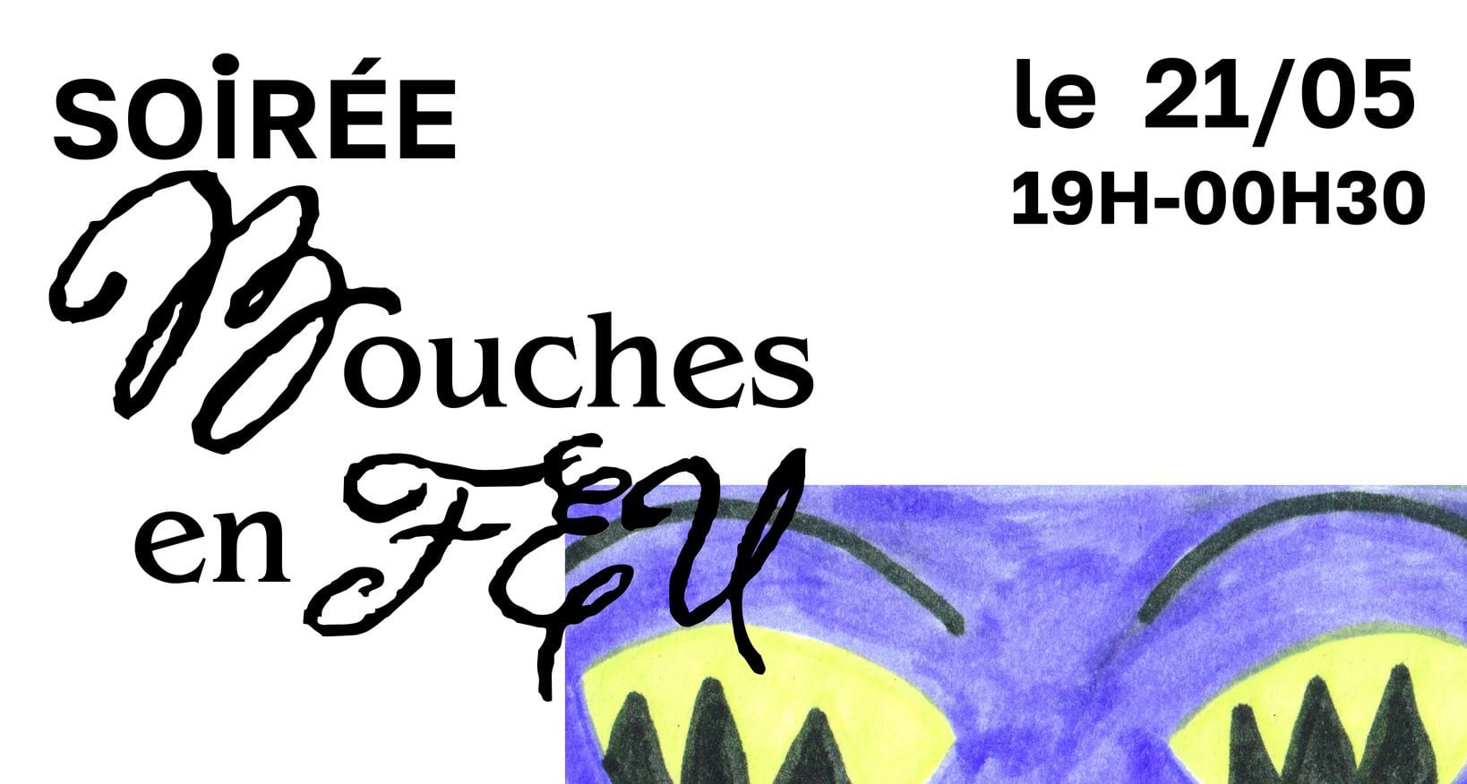 Bouches En Feu Open Mic / Micro Ouvert Queer/Finta Cover