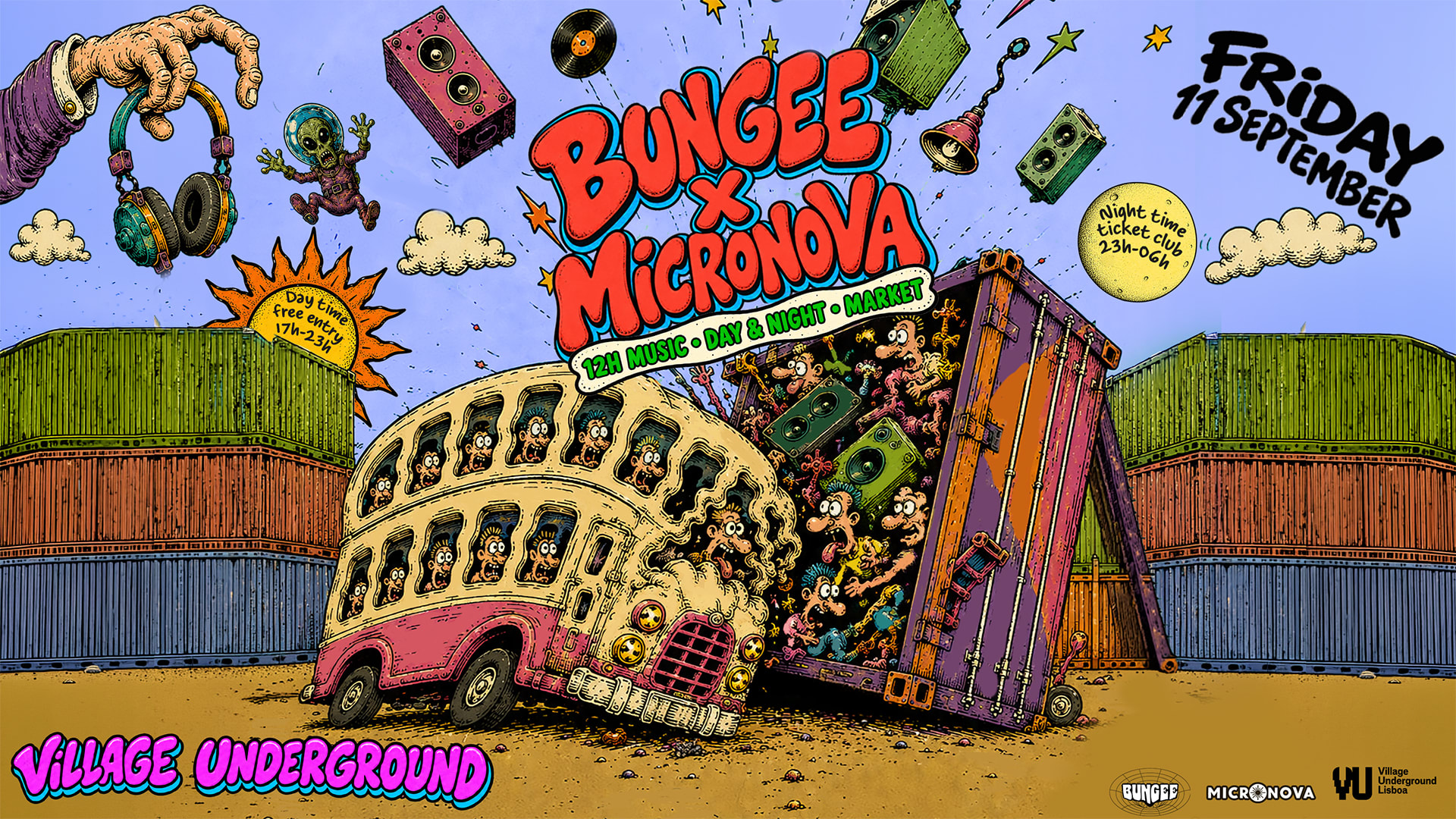 Bungee × Micronova Day&Night + Open-Air Creative Market Cover