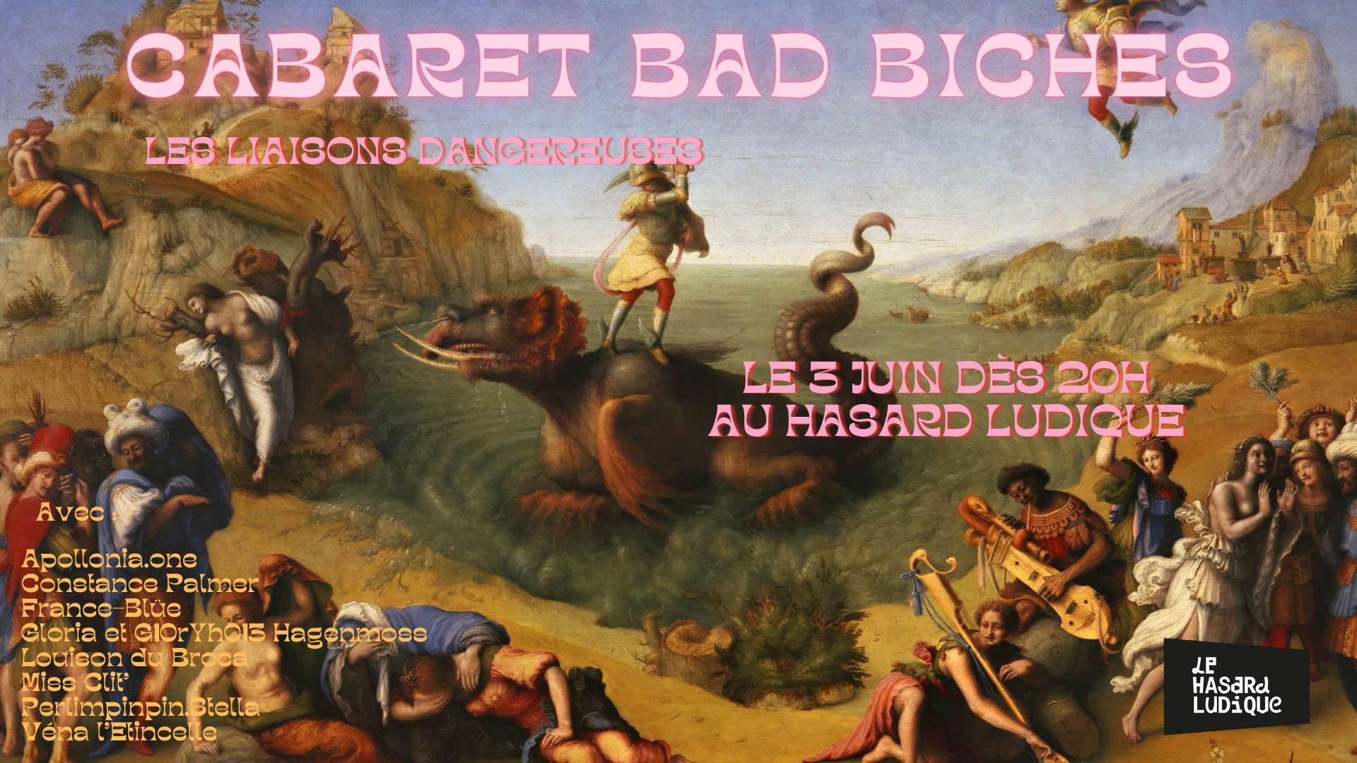 Cabaret Bad Biches : Les Liaisons Dangereuses Cover