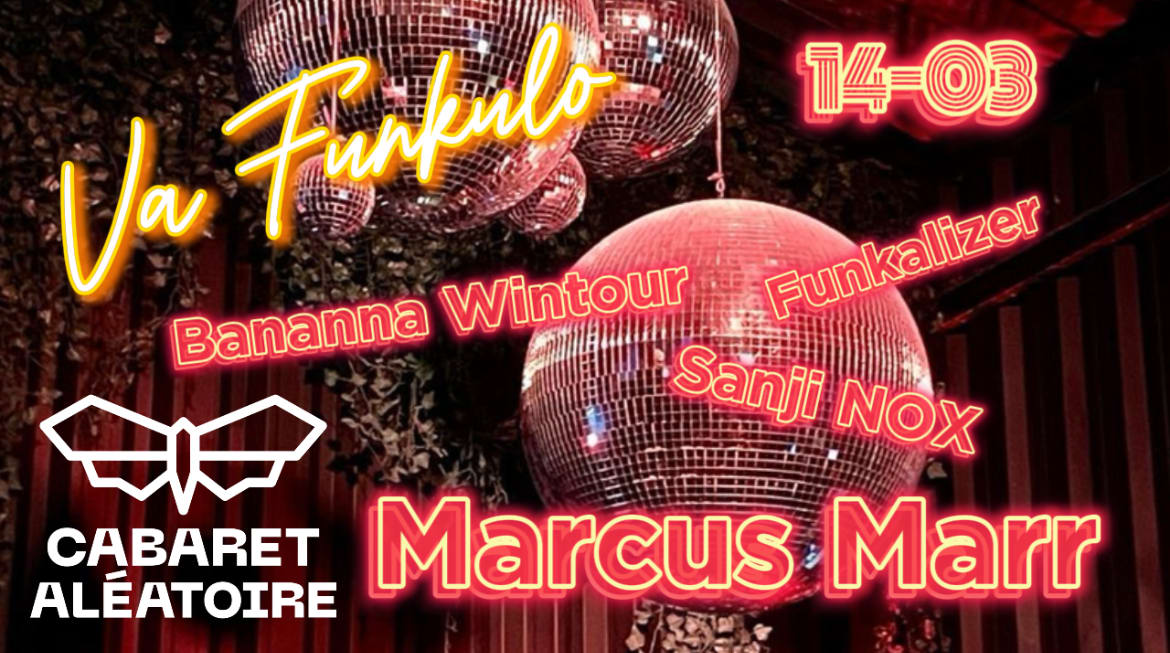 Club Cabaret X Va Funkulo Invite Marcus Marr Cover