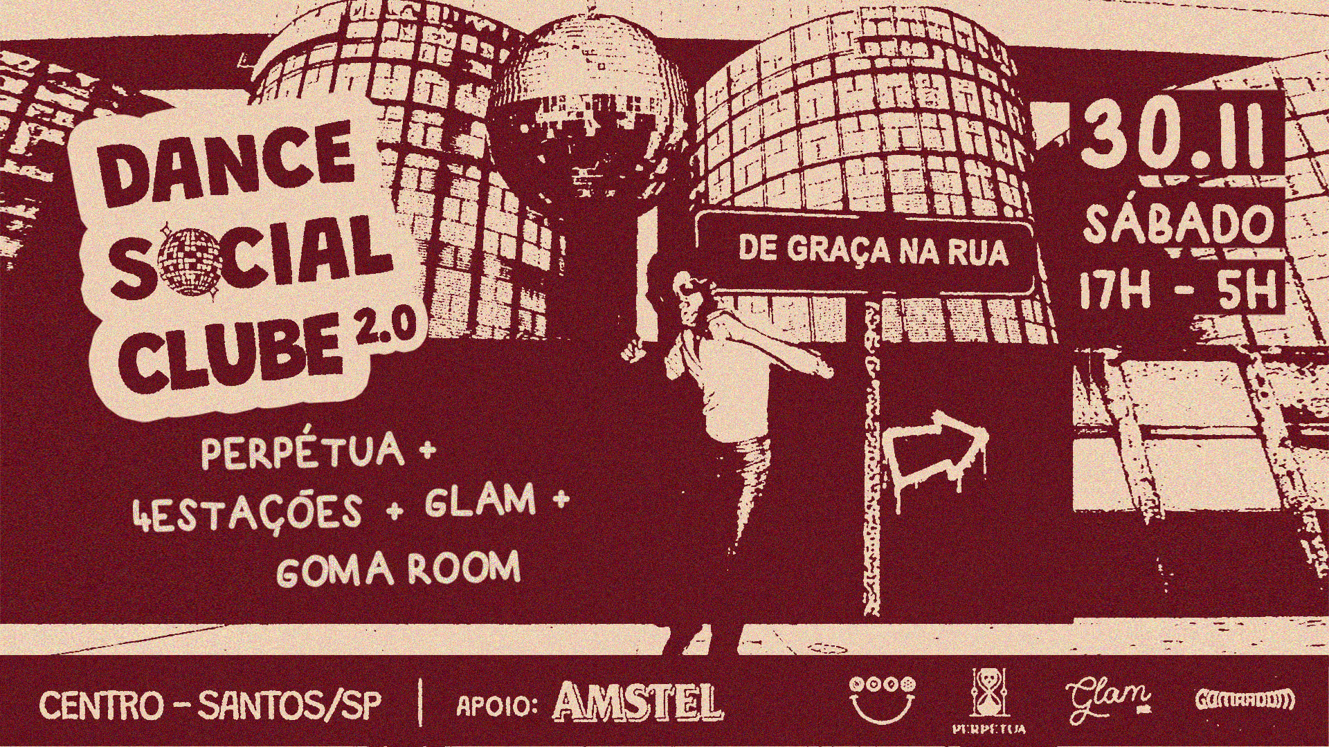 Dance Social Club Pt. 2 / Na Rua De Graça Cover