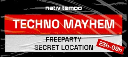 Techno Mayhem Freeparty By Nativtempo Cover